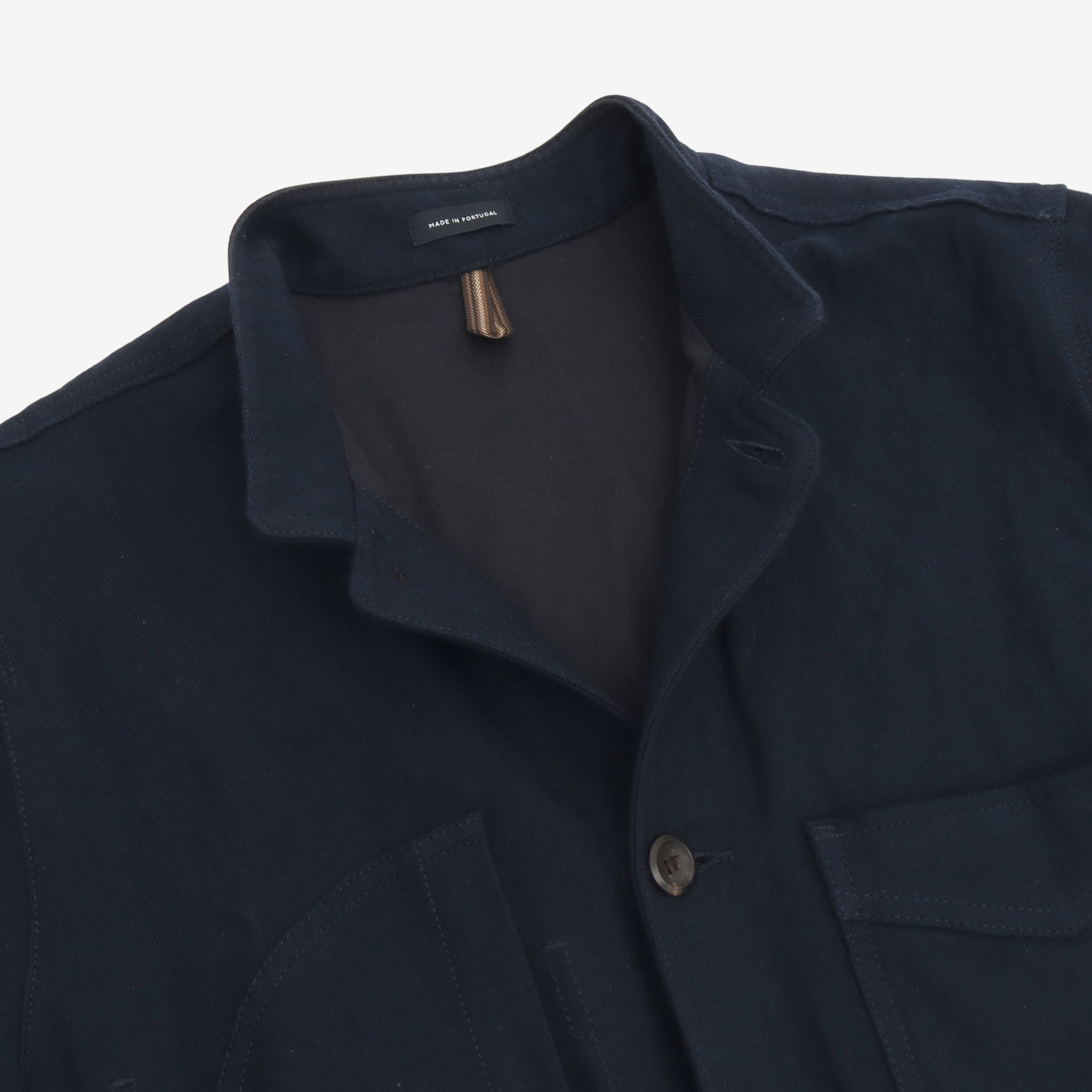 Wool Blend Five Pocket Chore Jacket