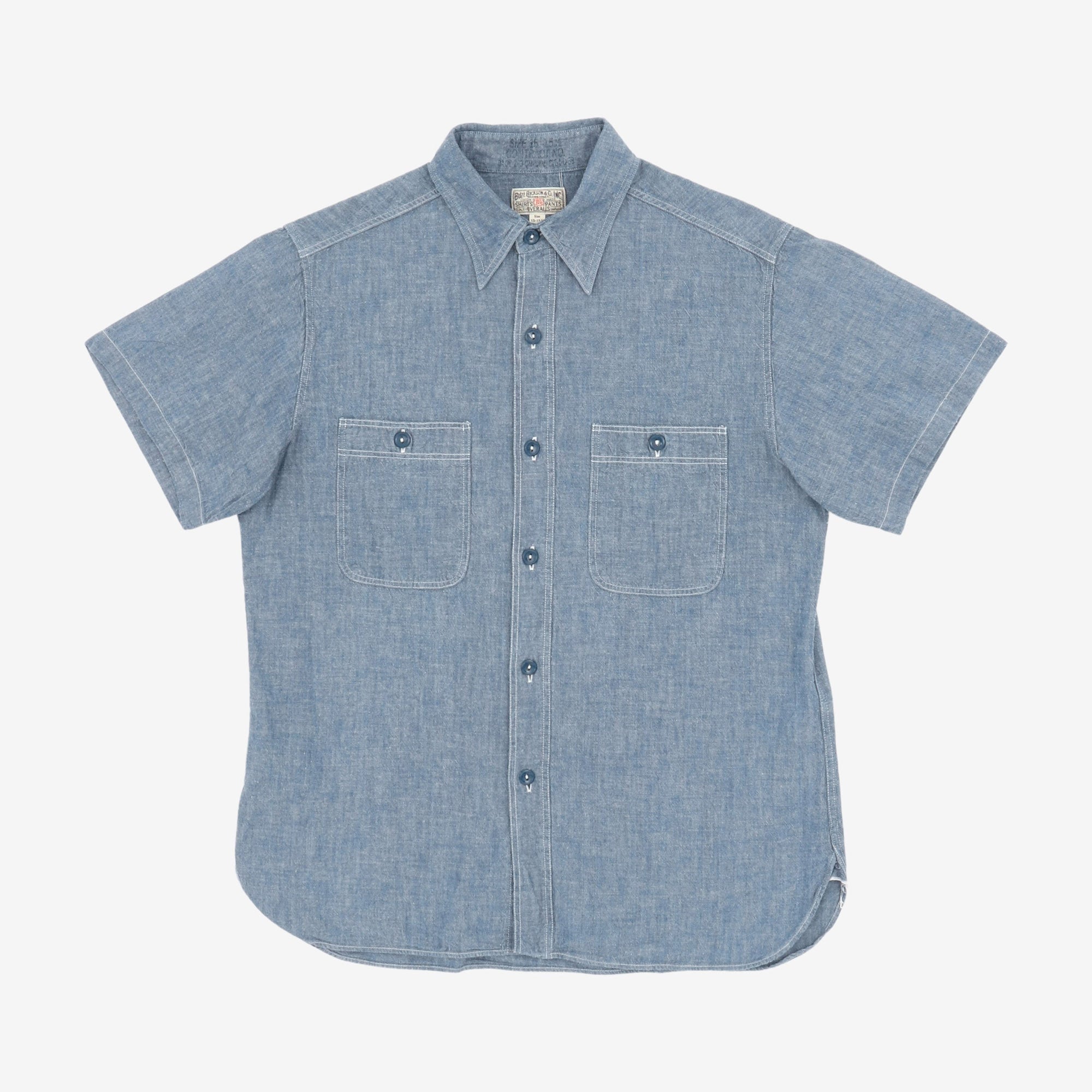 Chambray SS Work Shirt