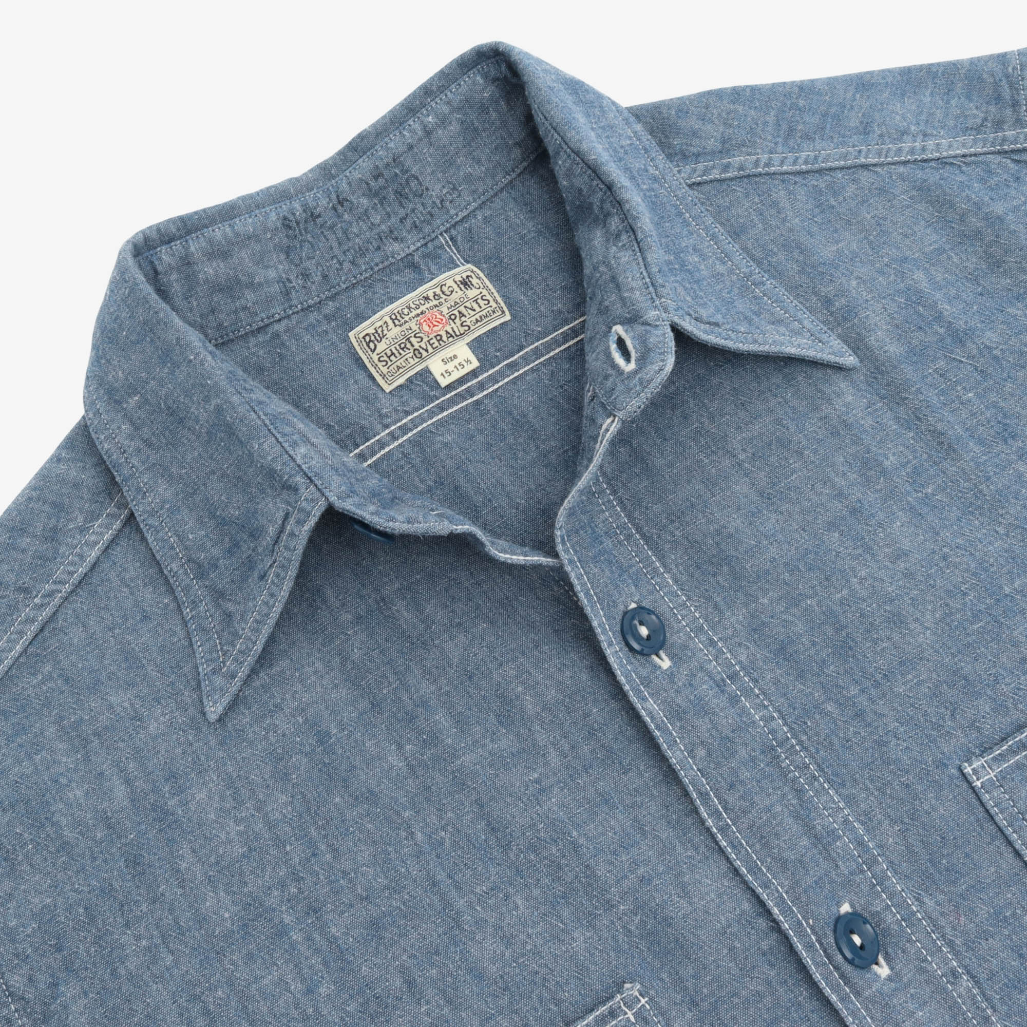 Chambray SS Work Shirt