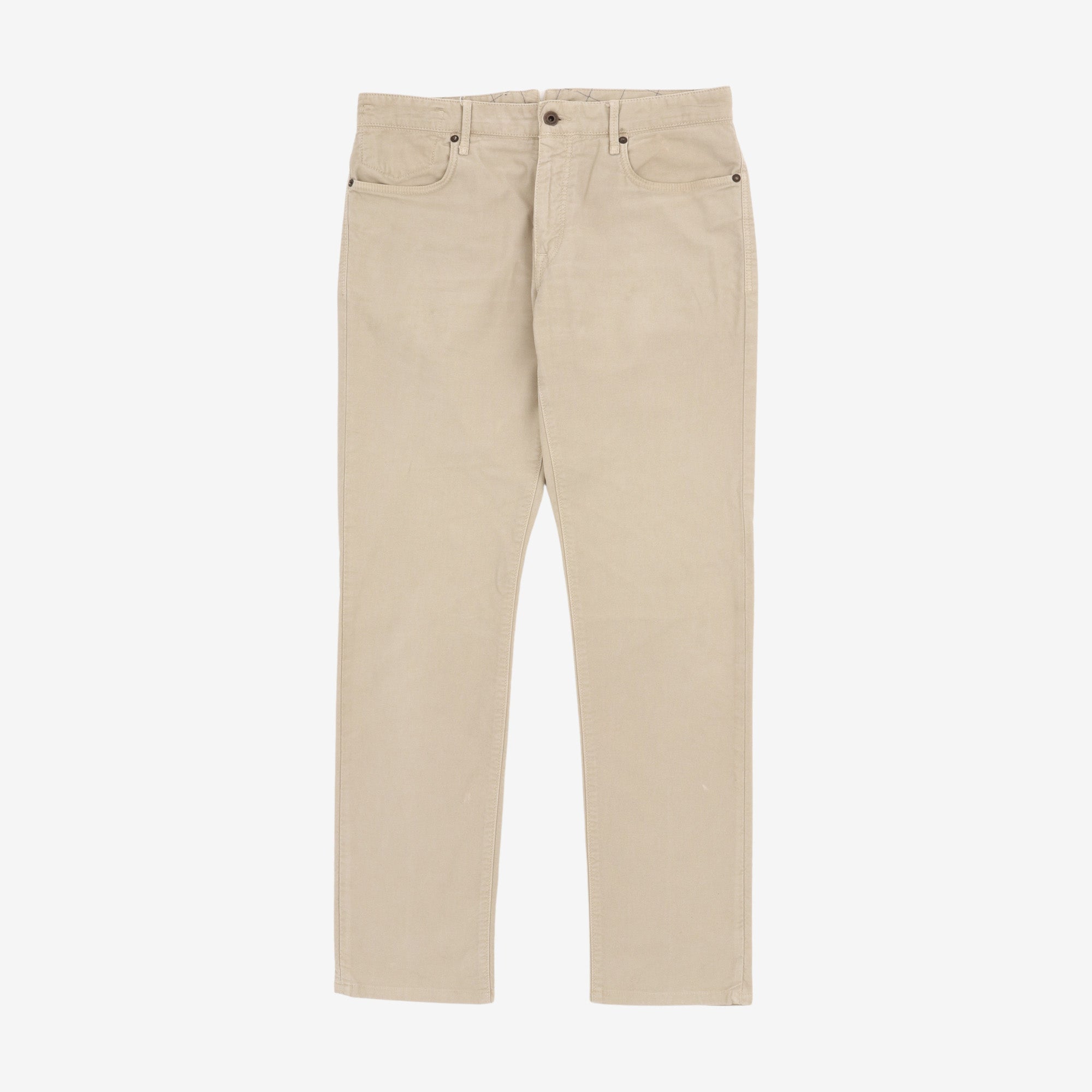 Slim Flat Front Chinos (34W X 32L)