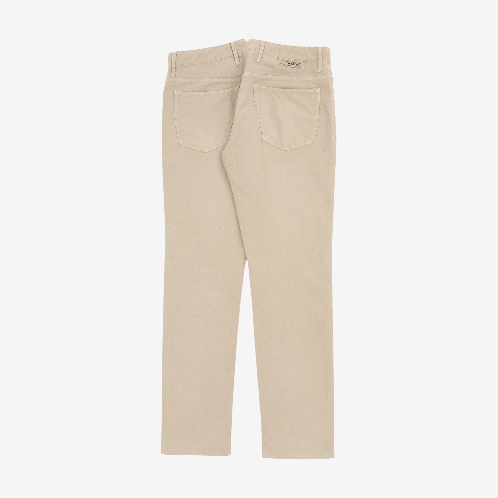 Slim Flat Front Chinos (34W X 32L)