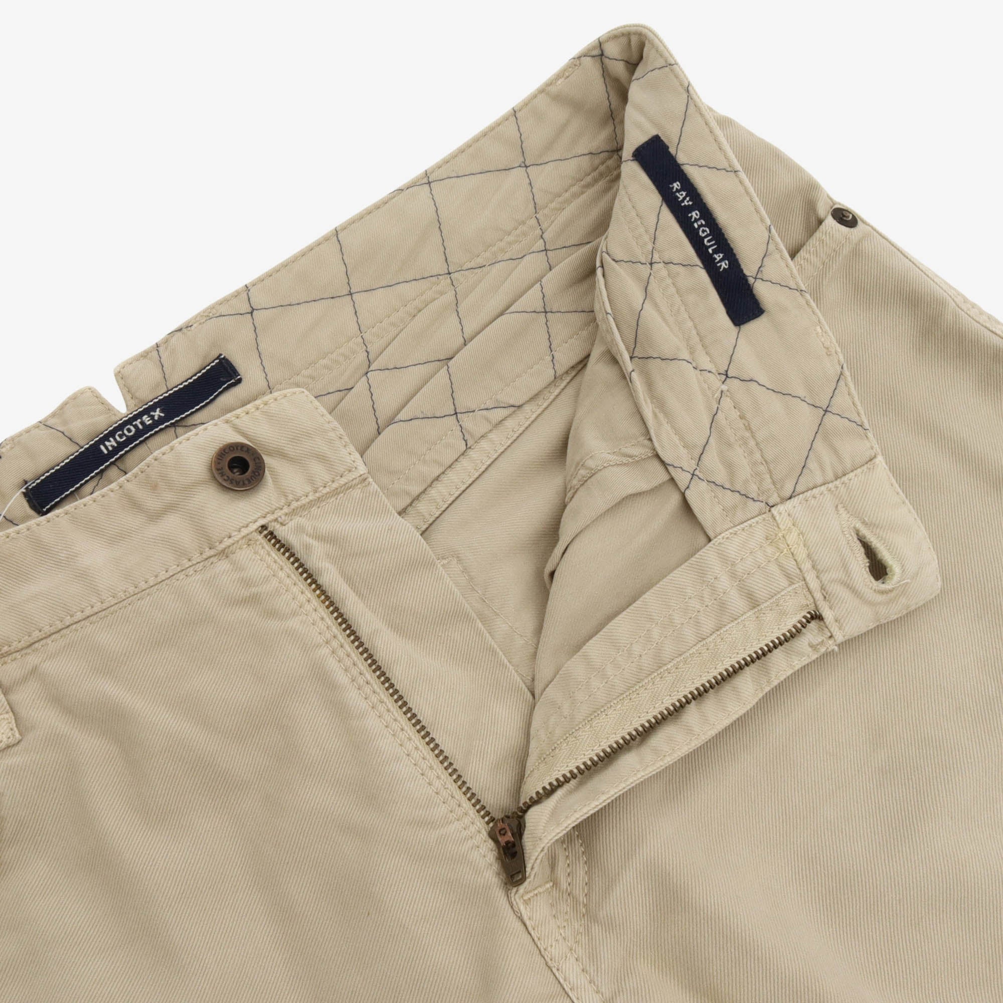 Slim Flat Front Chinos (34W X 32L)