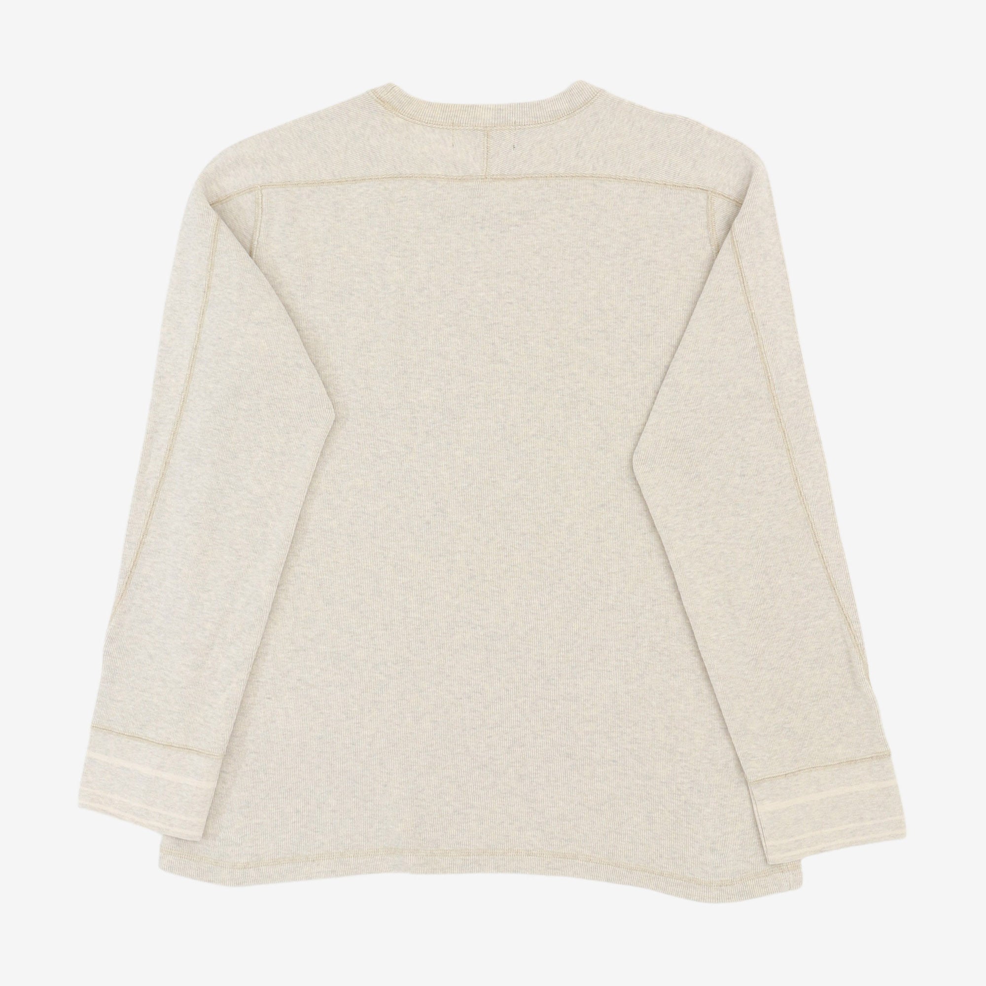 Crewneck Ribbed Sweatshirt
