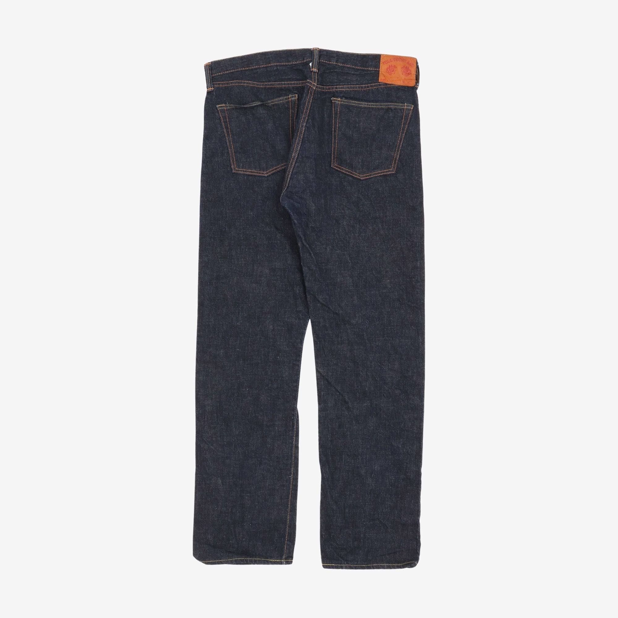 1108 Straight Selvedge Denim (35W X 31L)