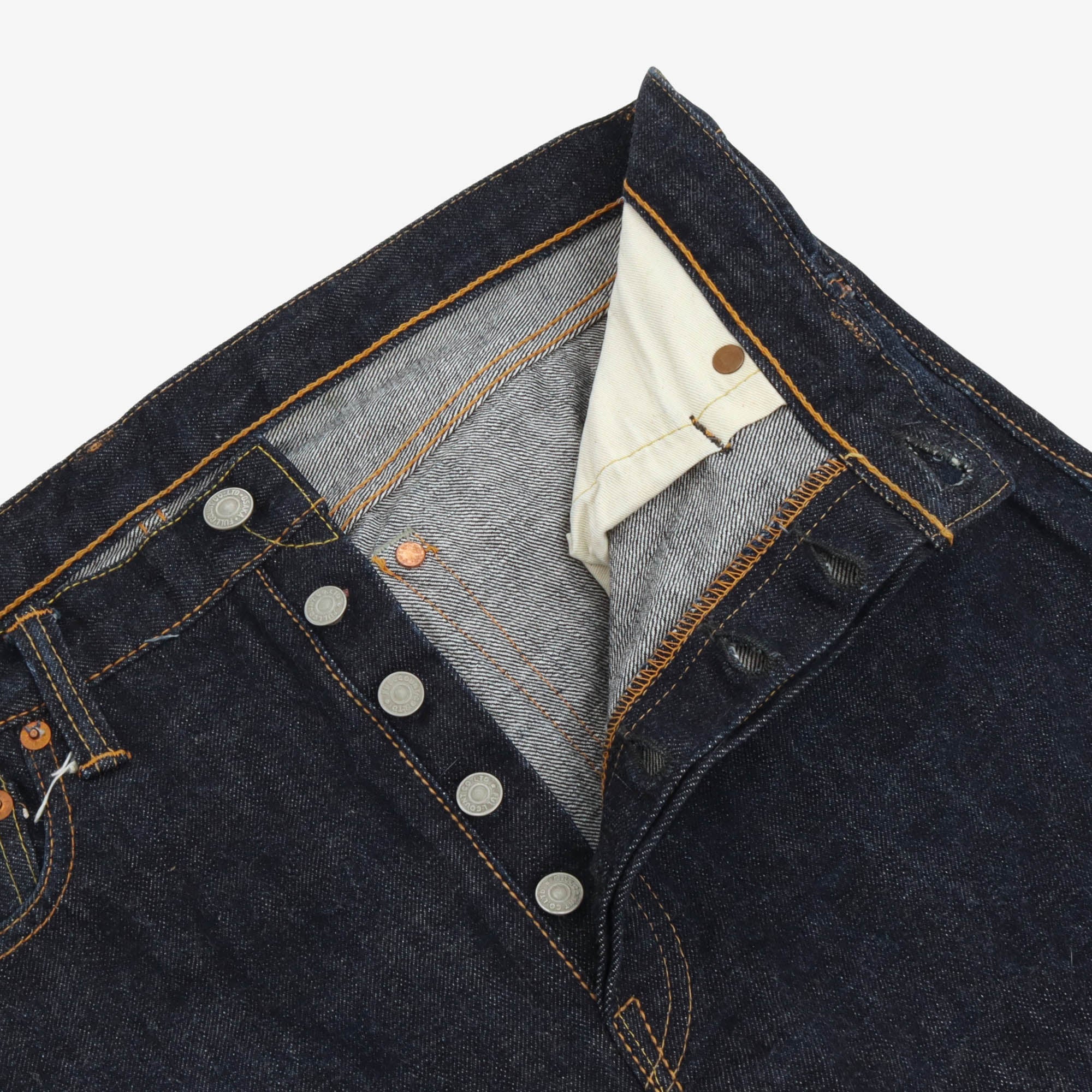 1108 Straight Selvedge Denim (35W X 31L)