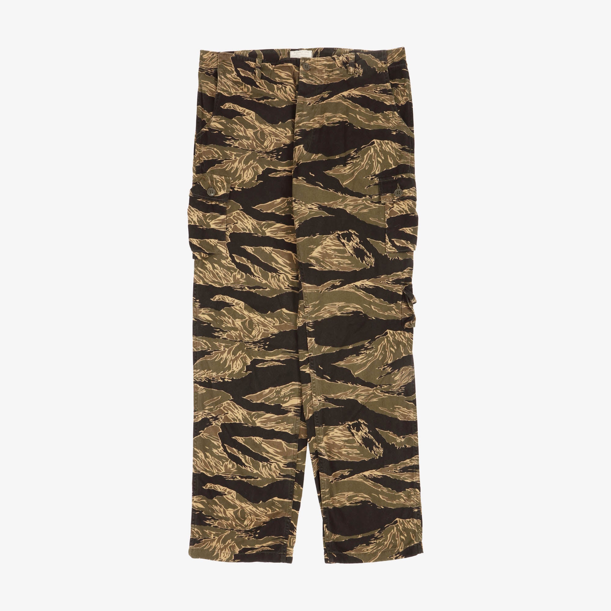 Tiger Camo Cargo Pants (35W X 32.5L)