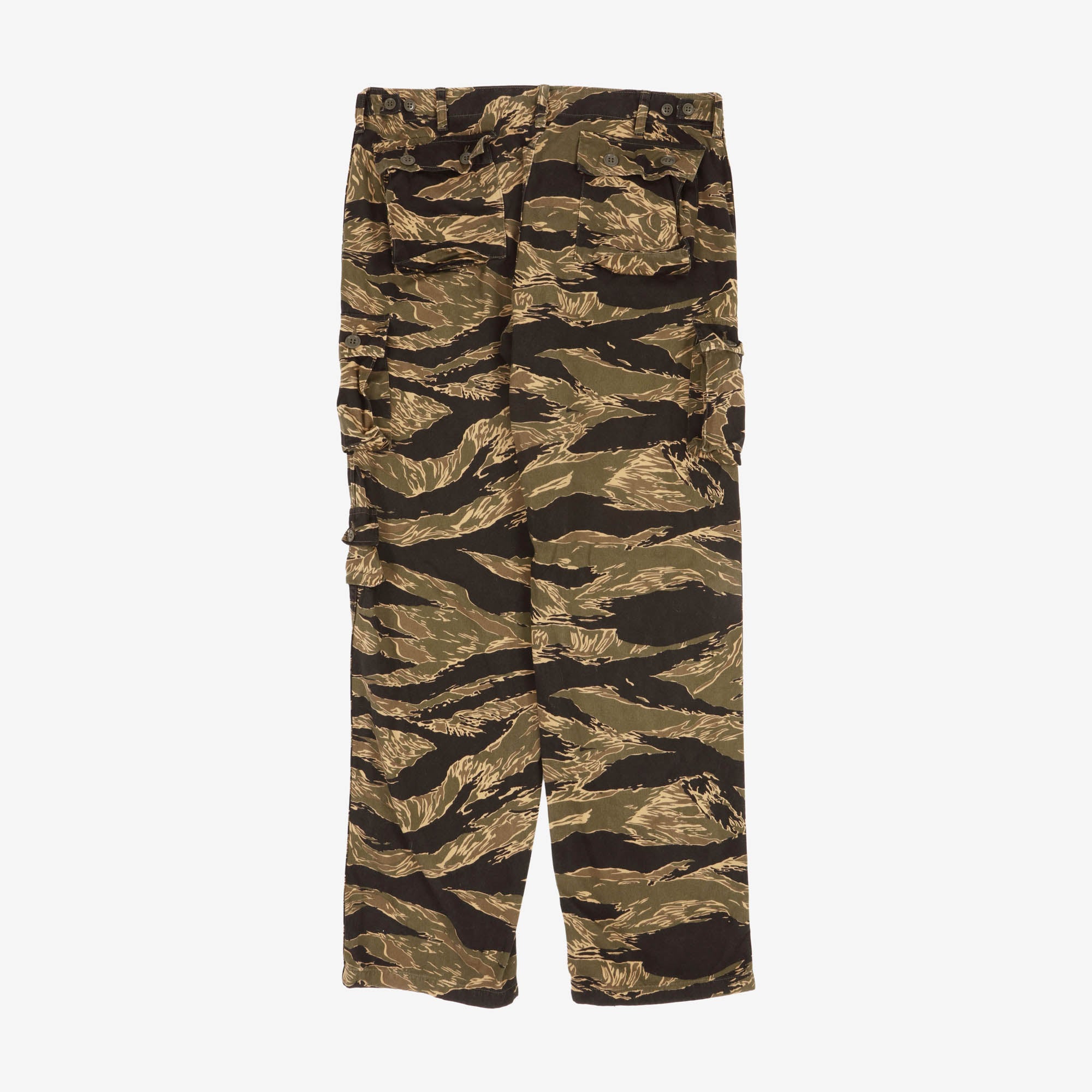 Tiger Camo Cargo Pants (35W X 32.5L)