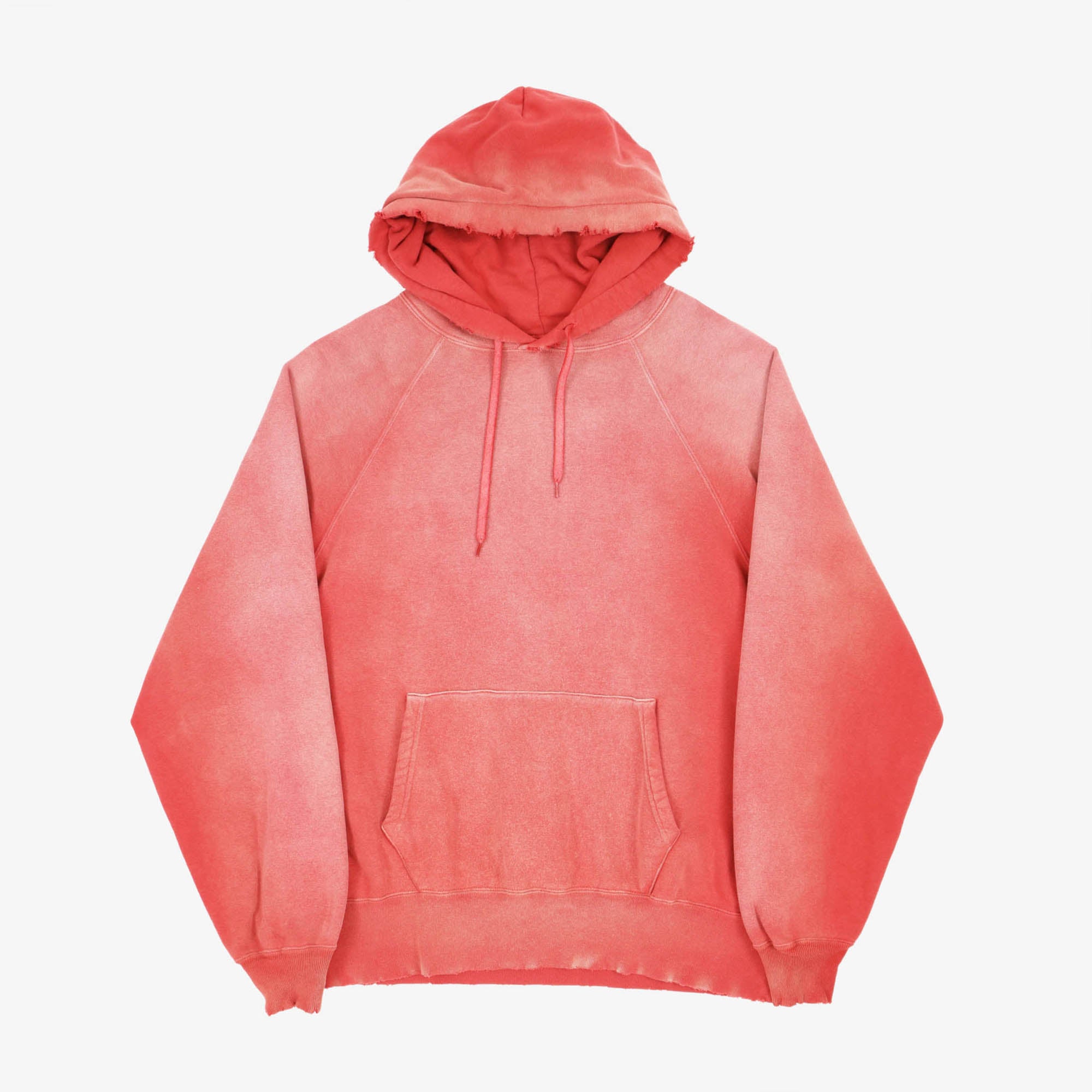 9oz Loopwheel Raglan Hoodie / Faded