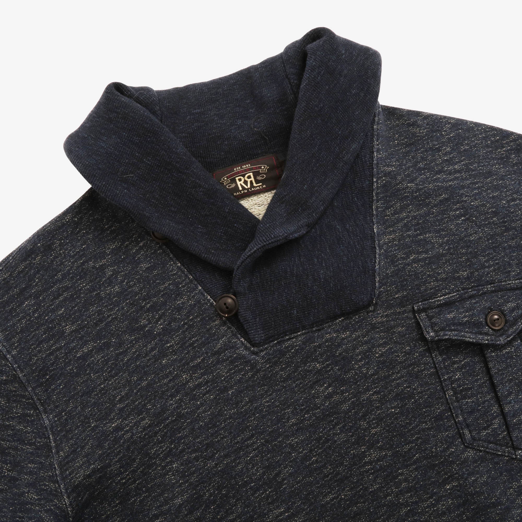 Shawl Collar Sweatshirt