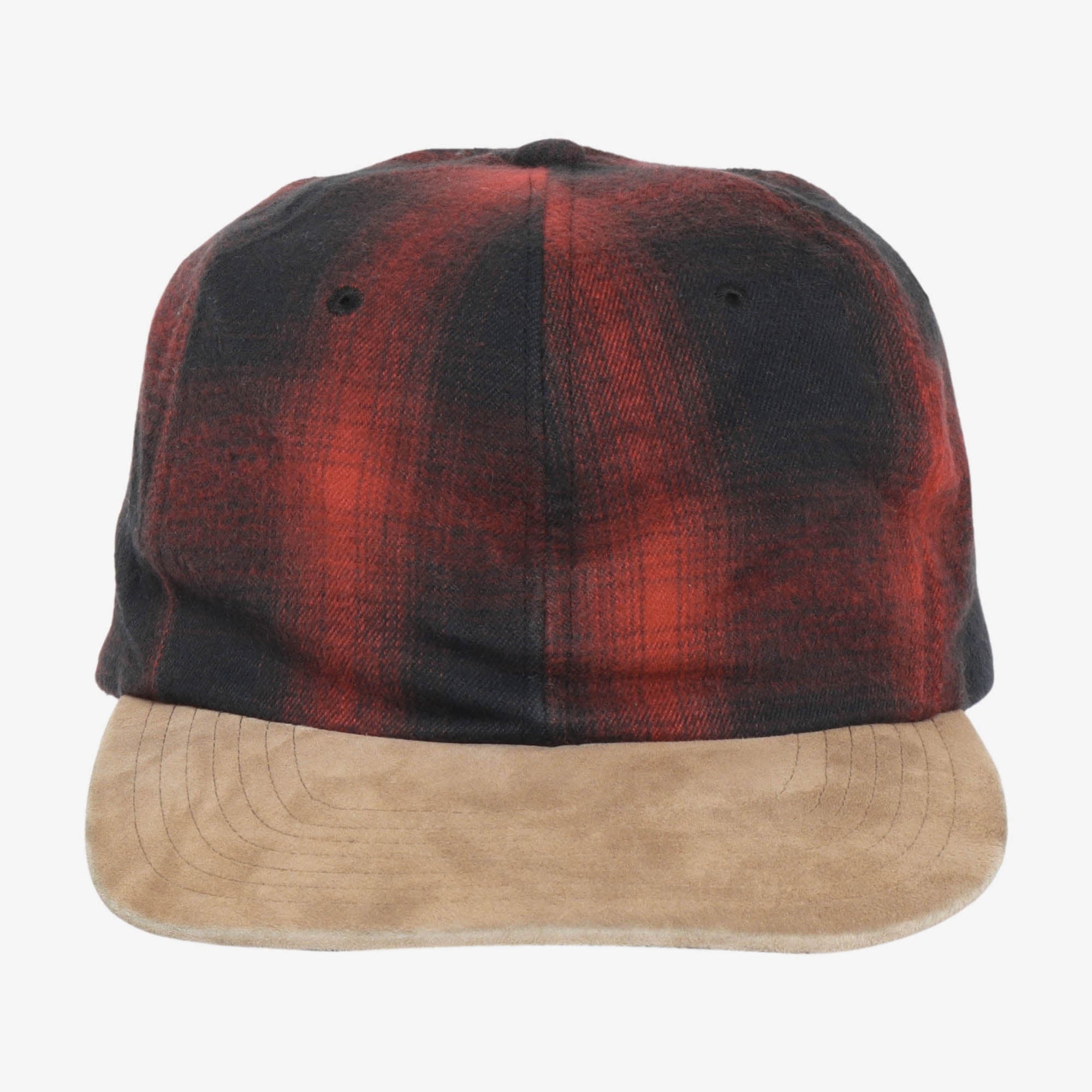 Flannel Suede Baseball Cap