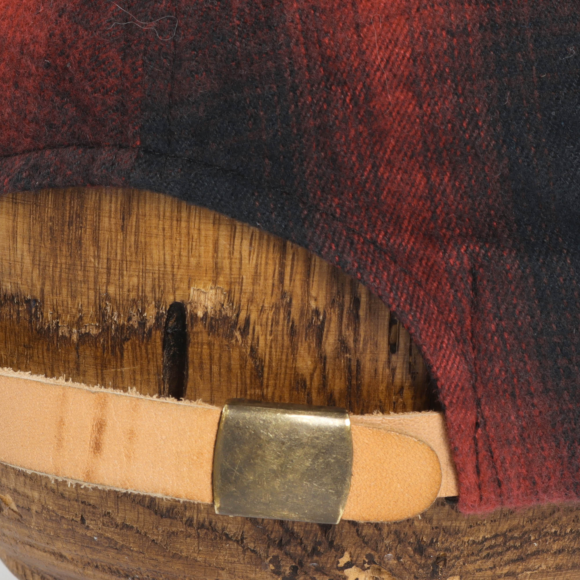 Flannel Suede Baseball Cap
