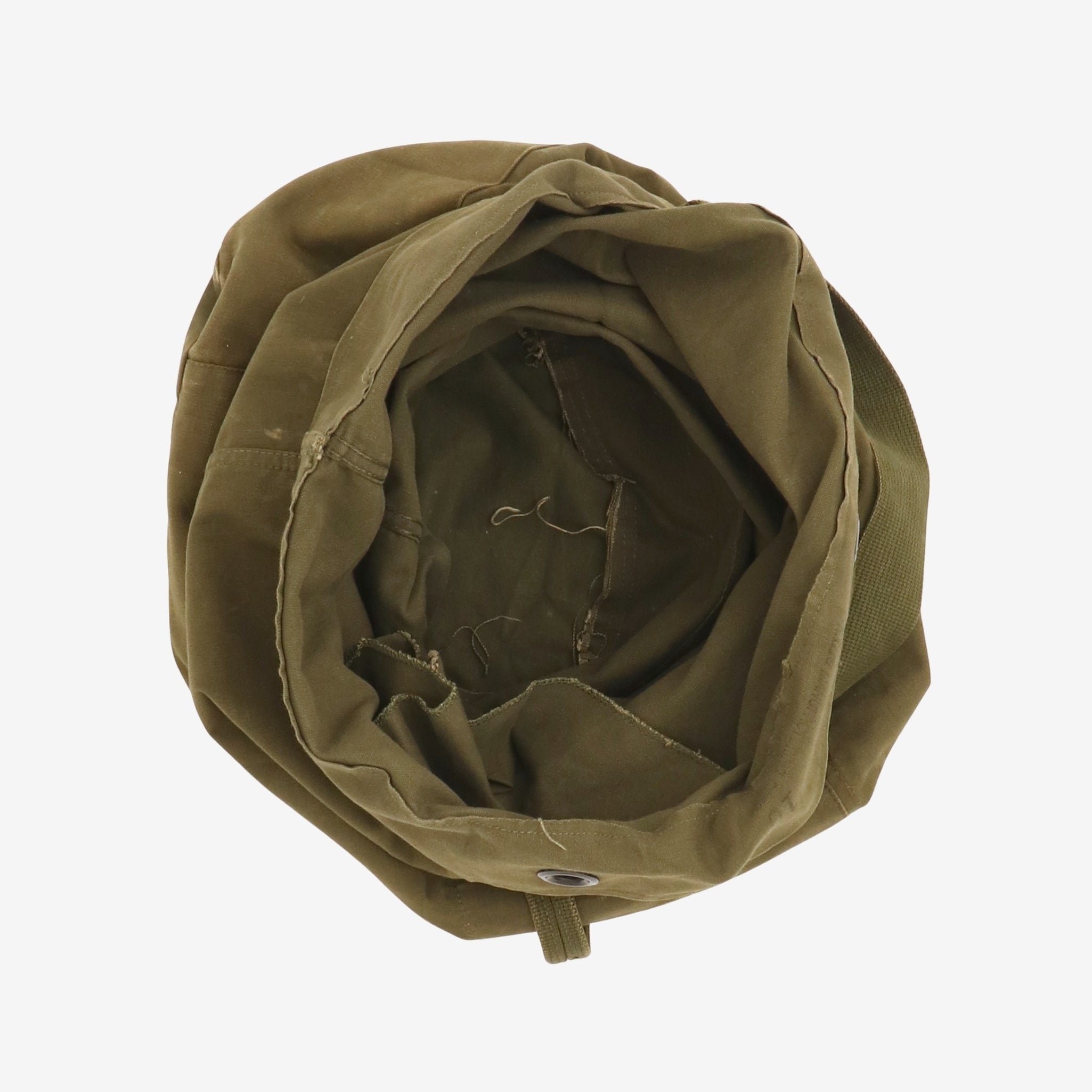 US Army Drab Canvas Duffle Bag