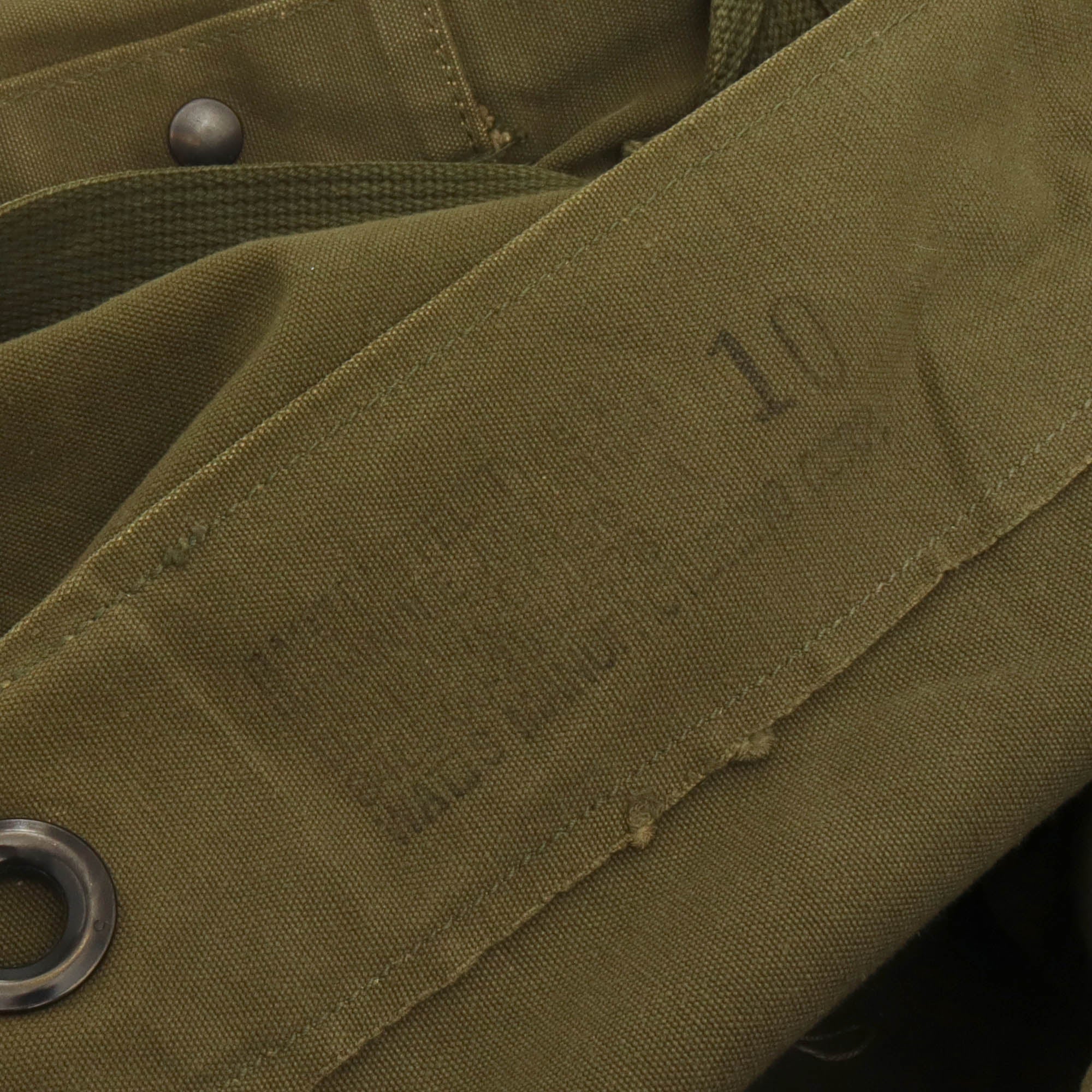 US Army Drab Canvas Duffle Bag