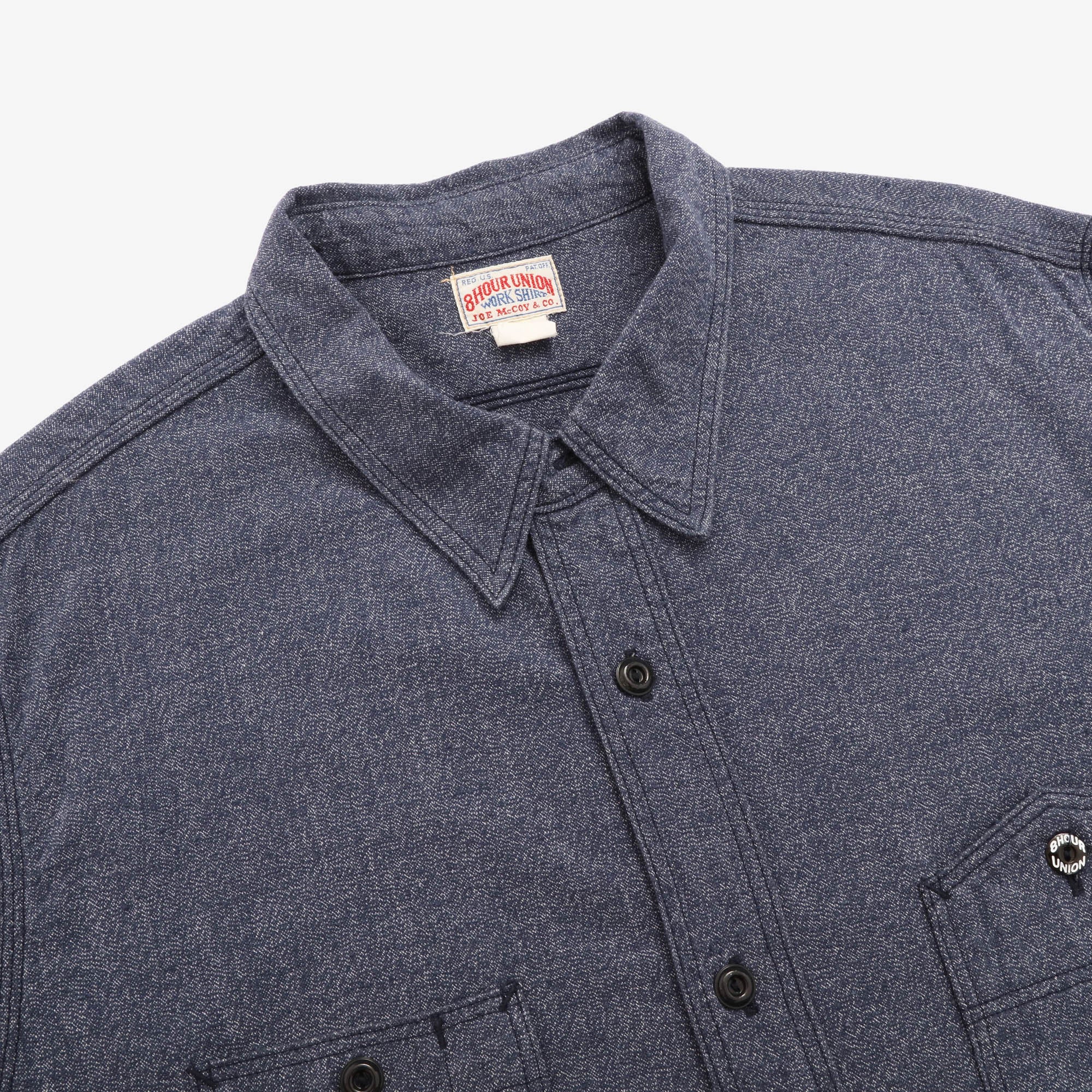 8HU 231W Twist Chambray Work Shirt
