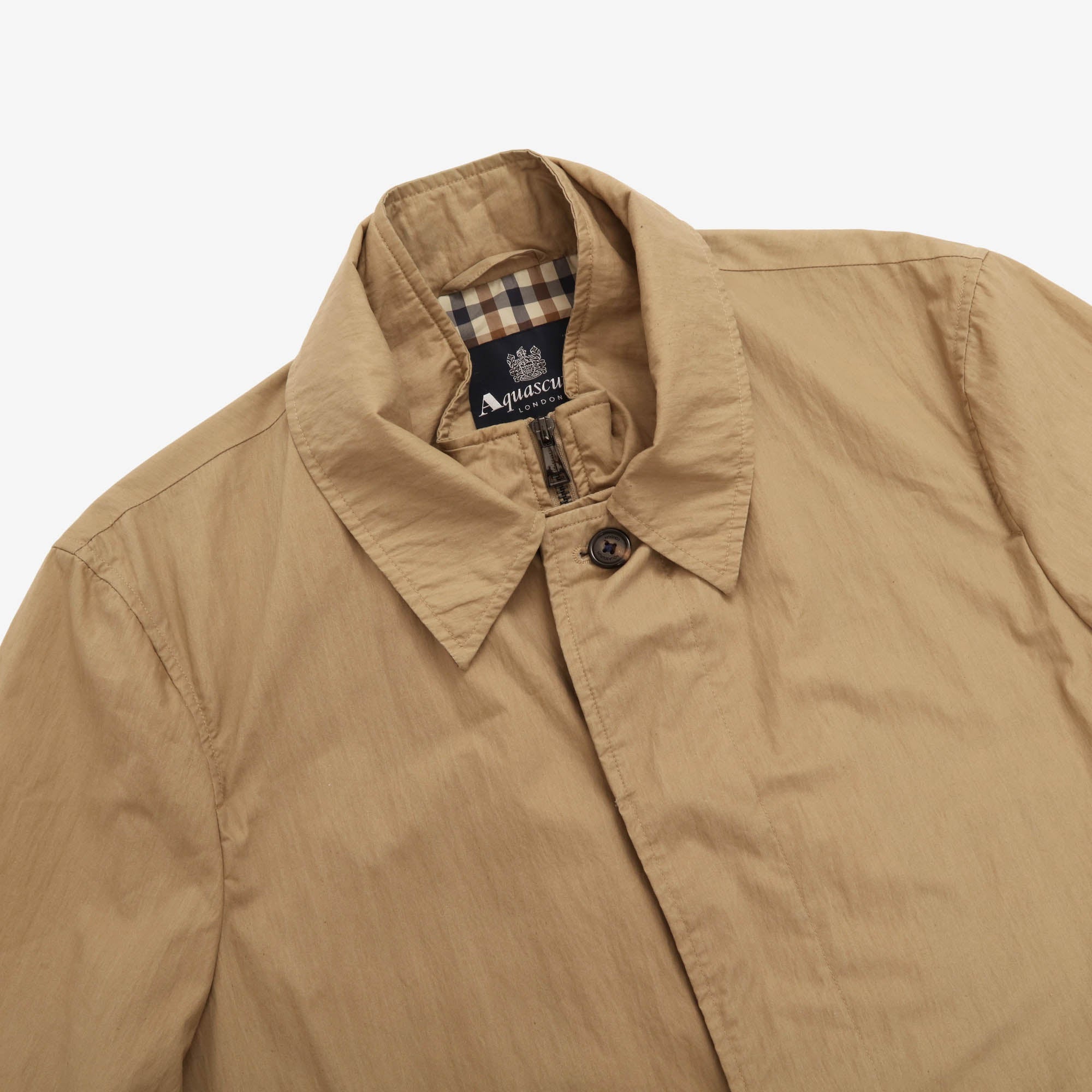 Two Collar Trench Coat