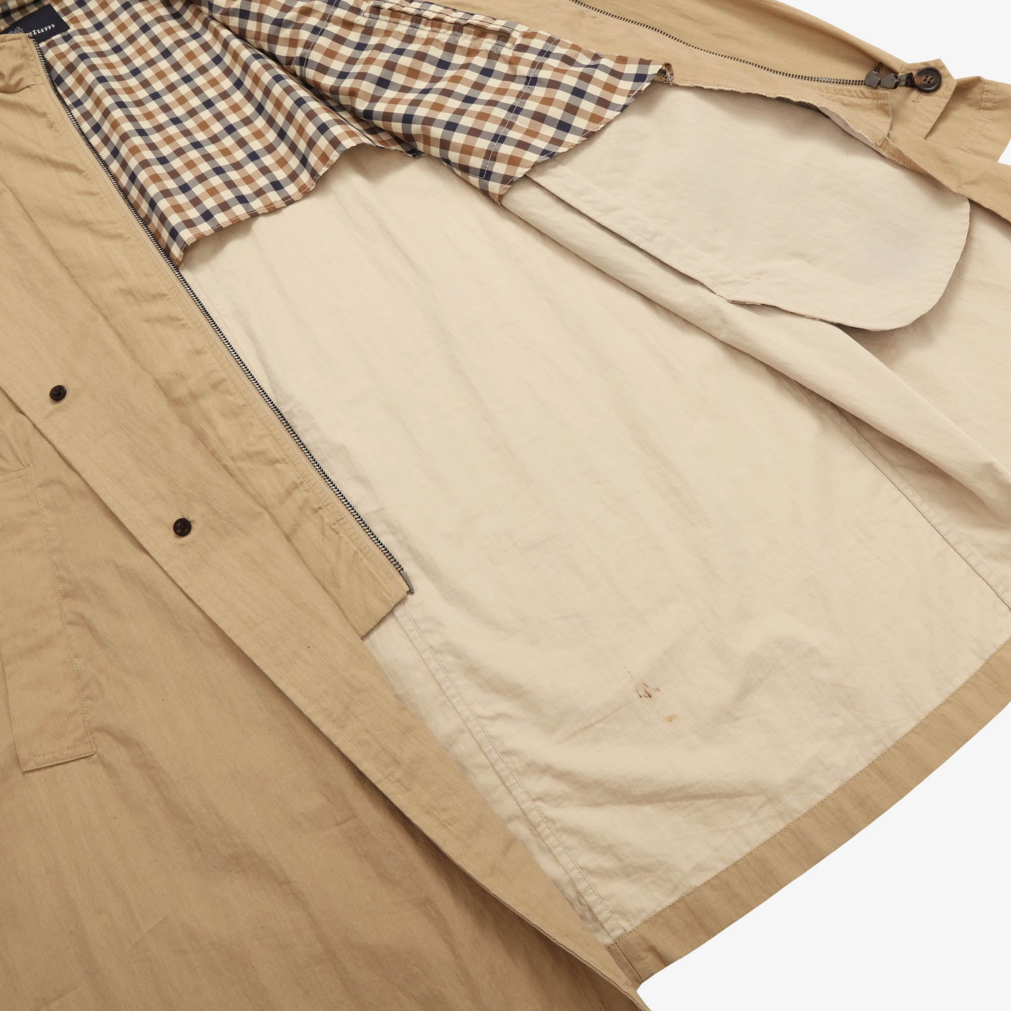 Two Collar Trench Coat
