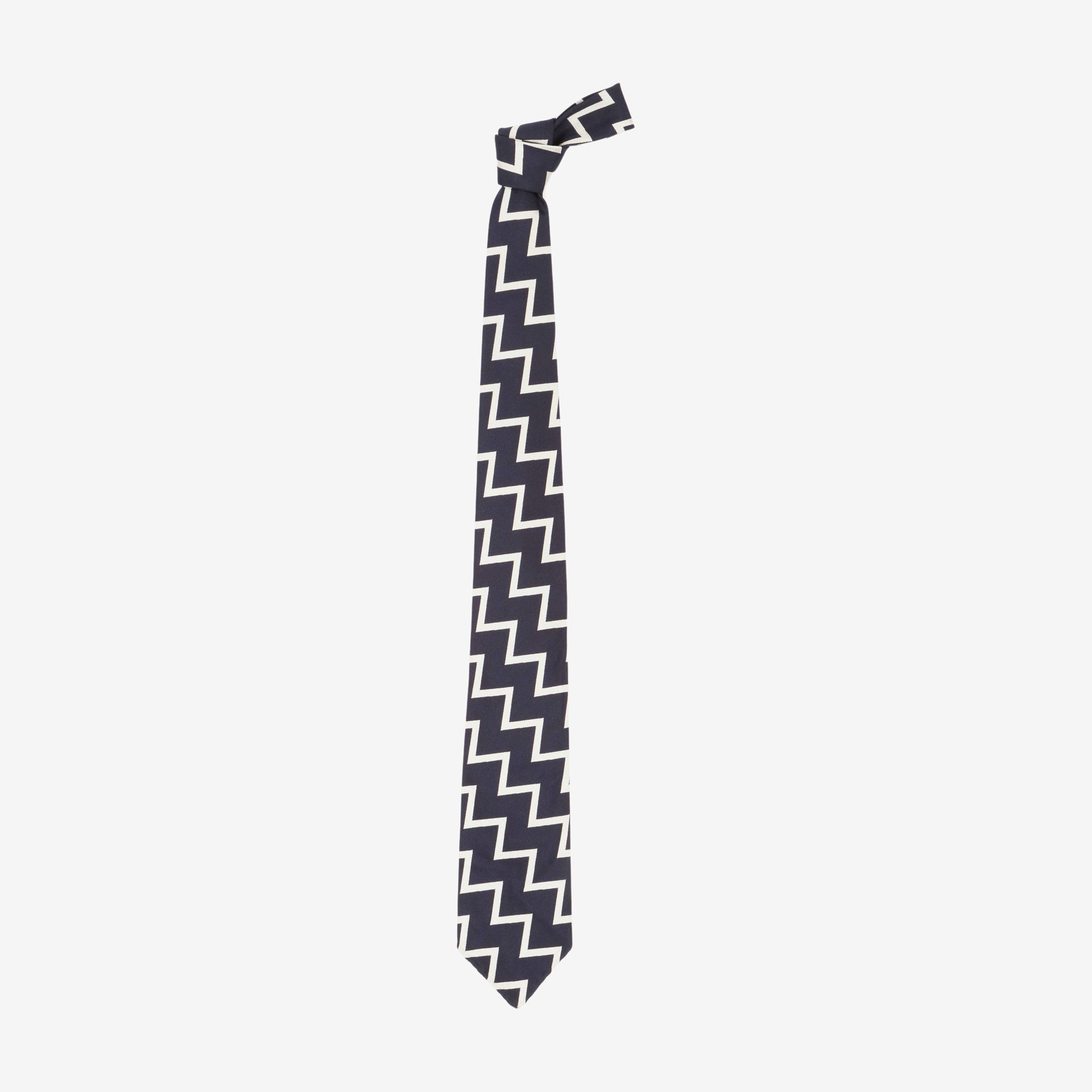 Zig Zag Silk Tie (The Armoury)