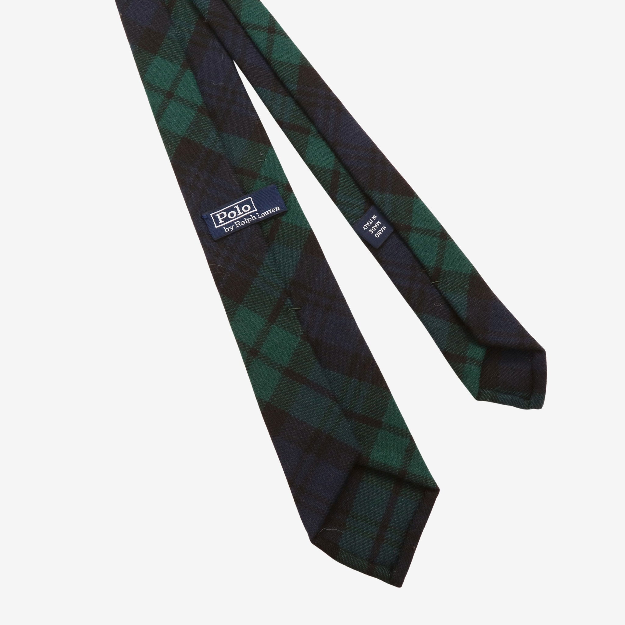 Wool Check Tie