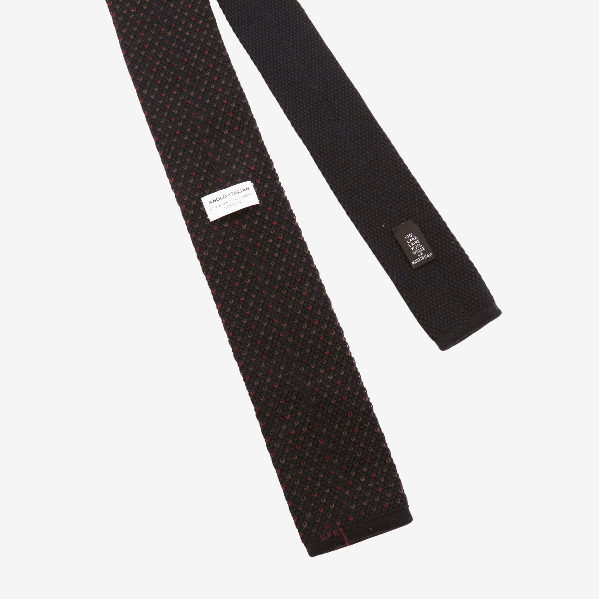 Wool Knit Tie