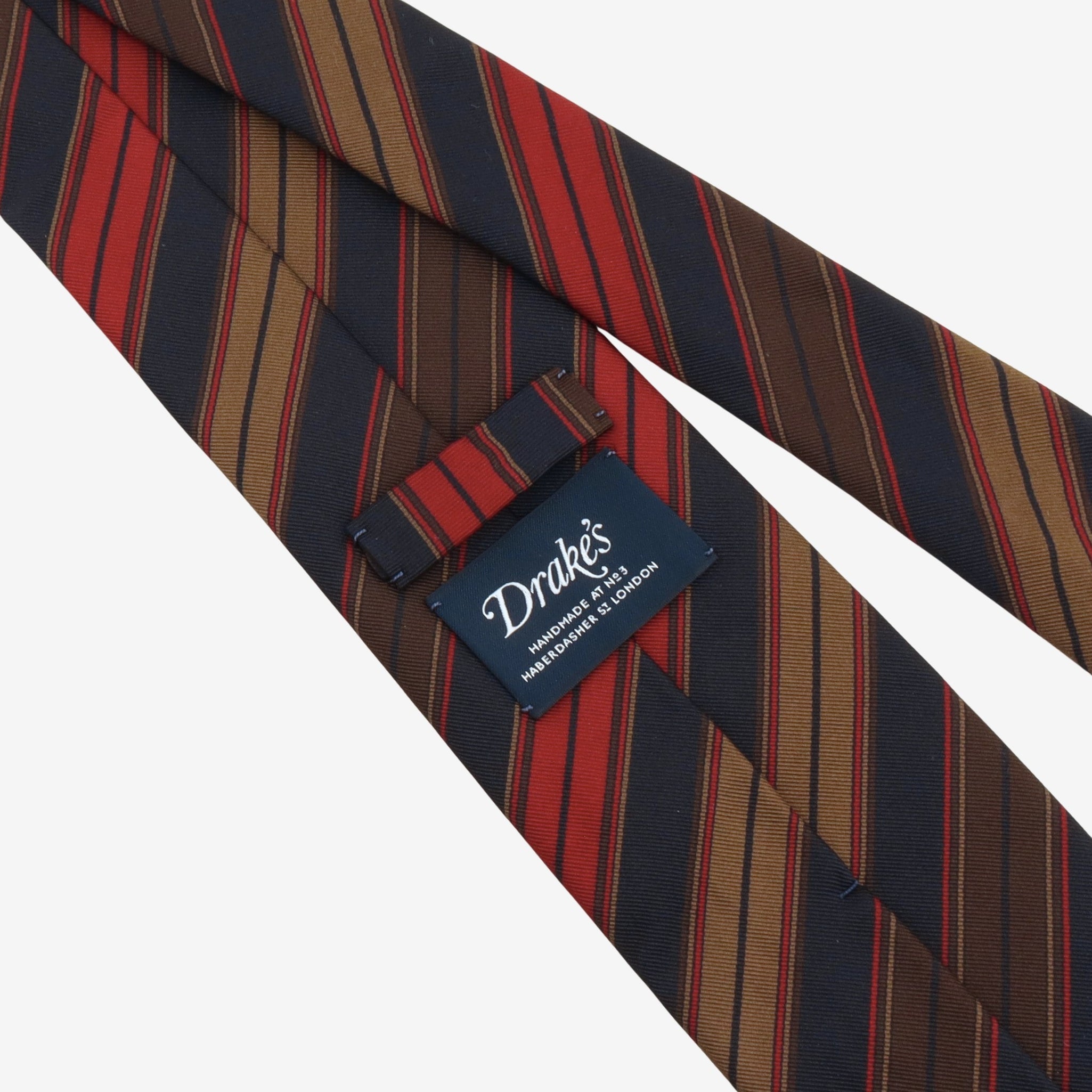 Silk Blend Stripe Tie