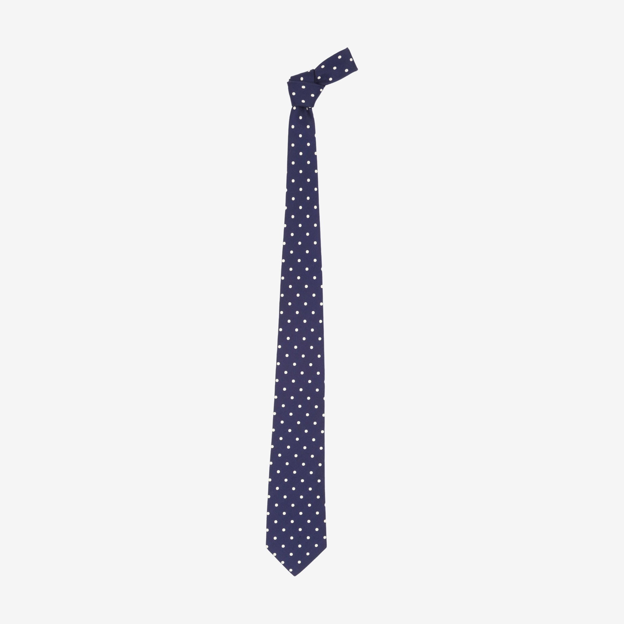 Polka Dot Silk Tie