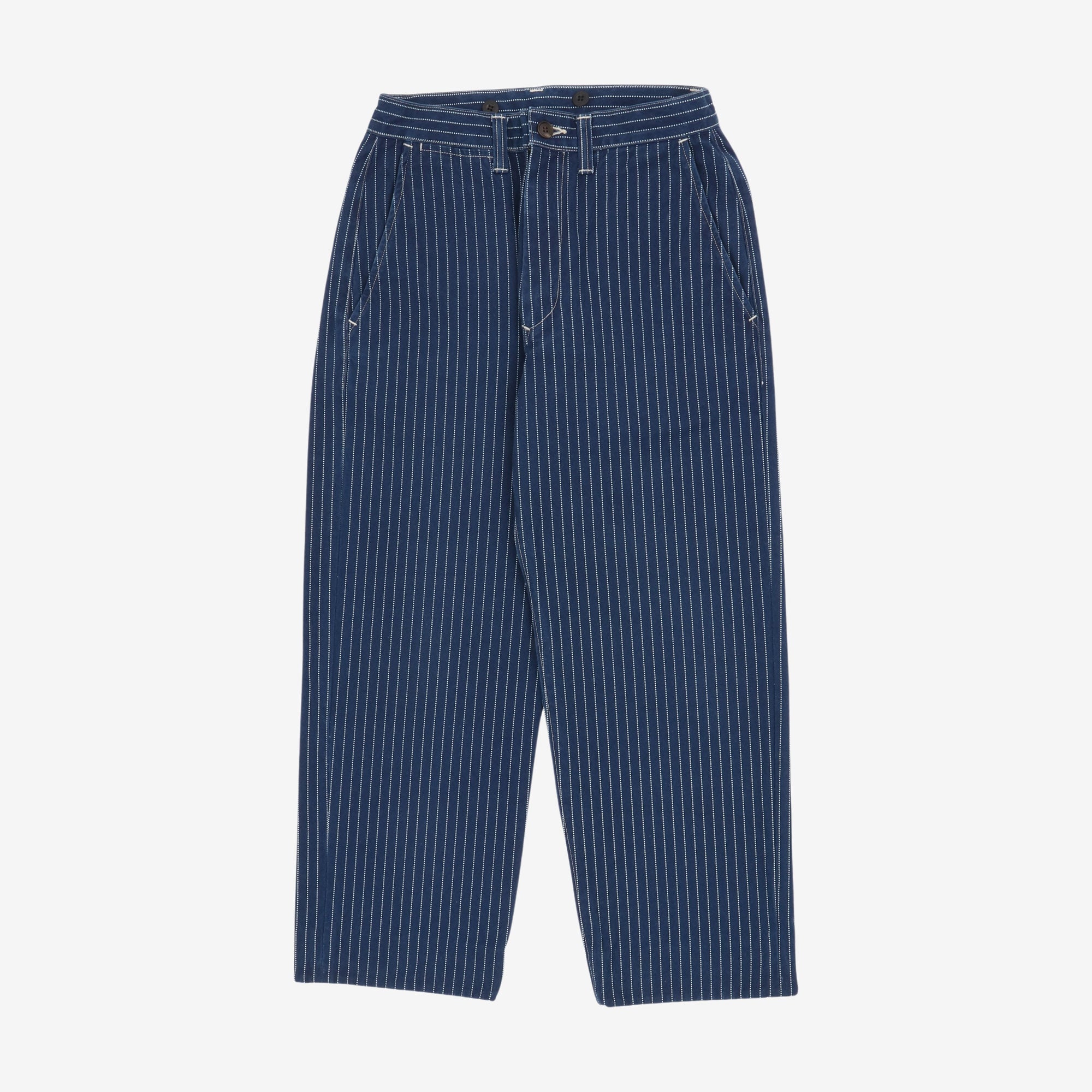1128 Wabash Stripe Farmers Trousers (32W X 26L)