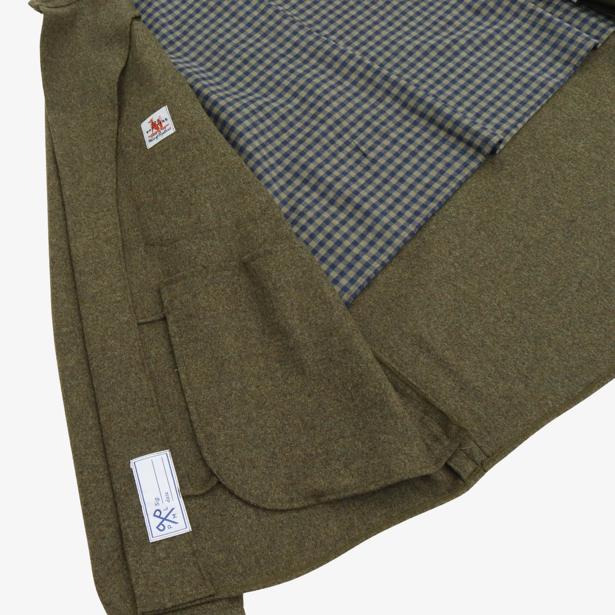Palazzi Flannel Wool Overshirt