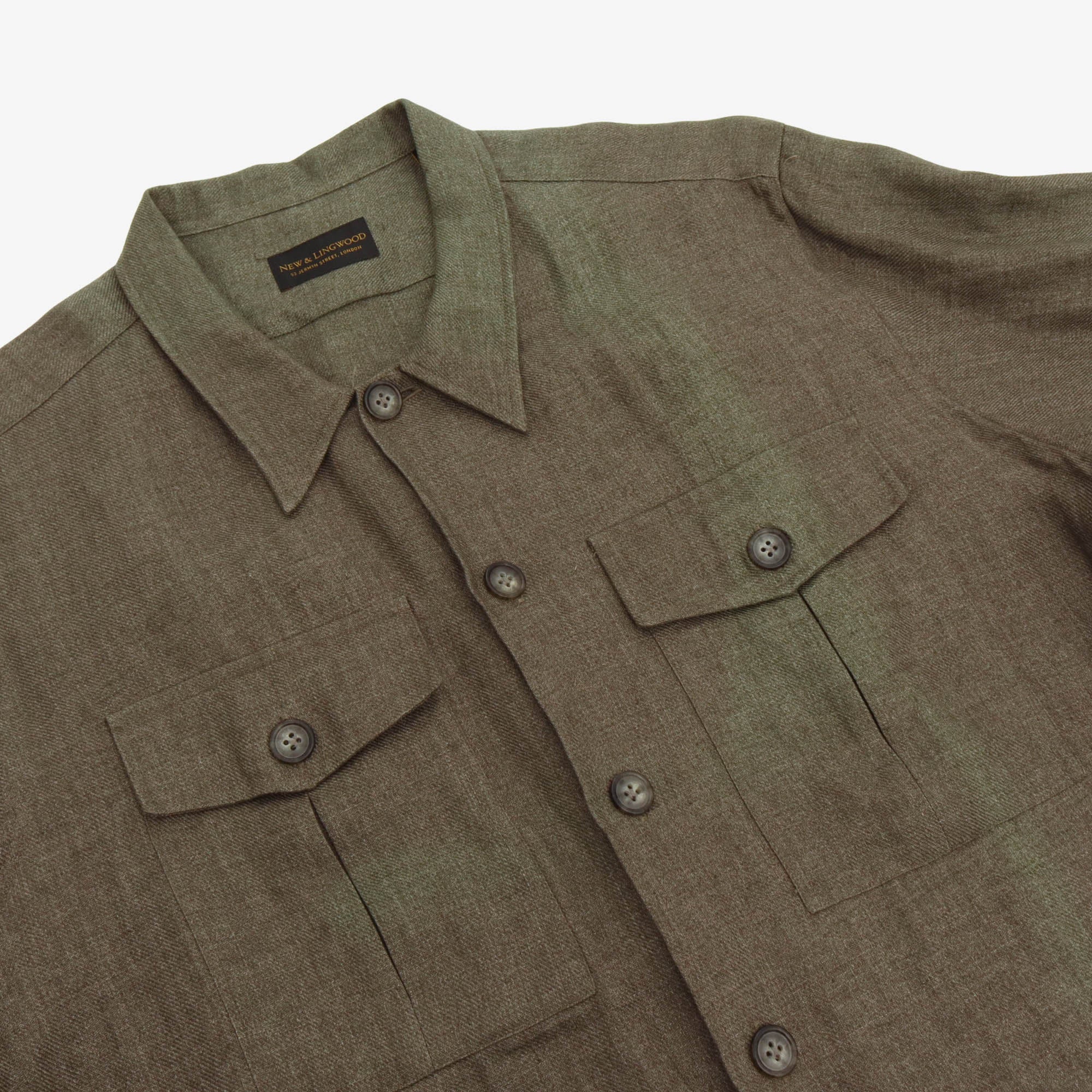 Linen Safari Jacket