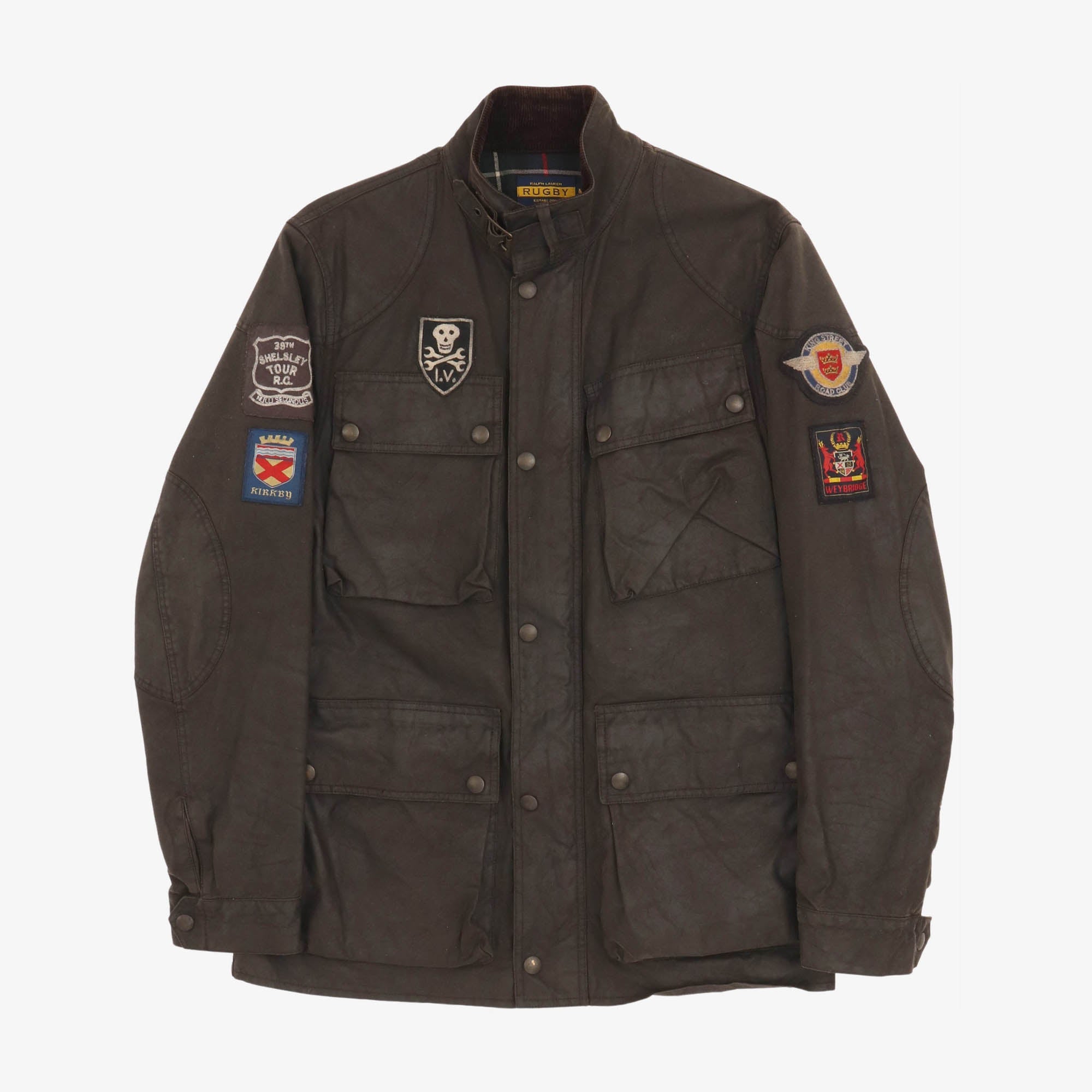 Rugby Waxed Racer Jacket