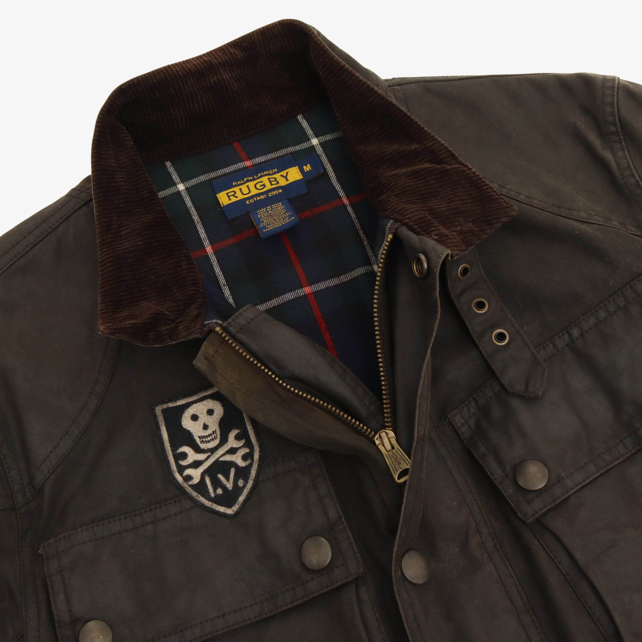 Rugby Waxed Racer Jacket