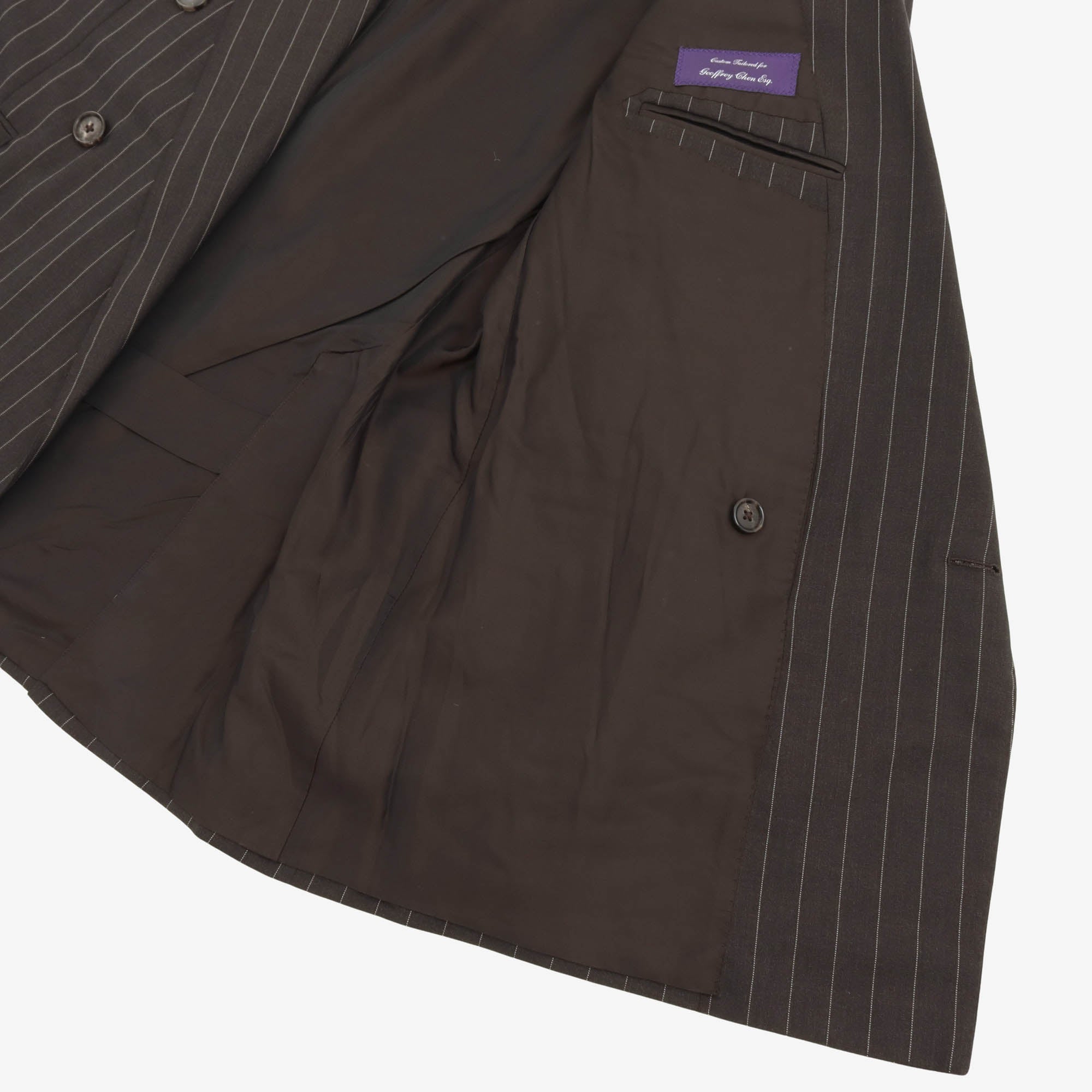 Purple Label Pinstripe BD Suit