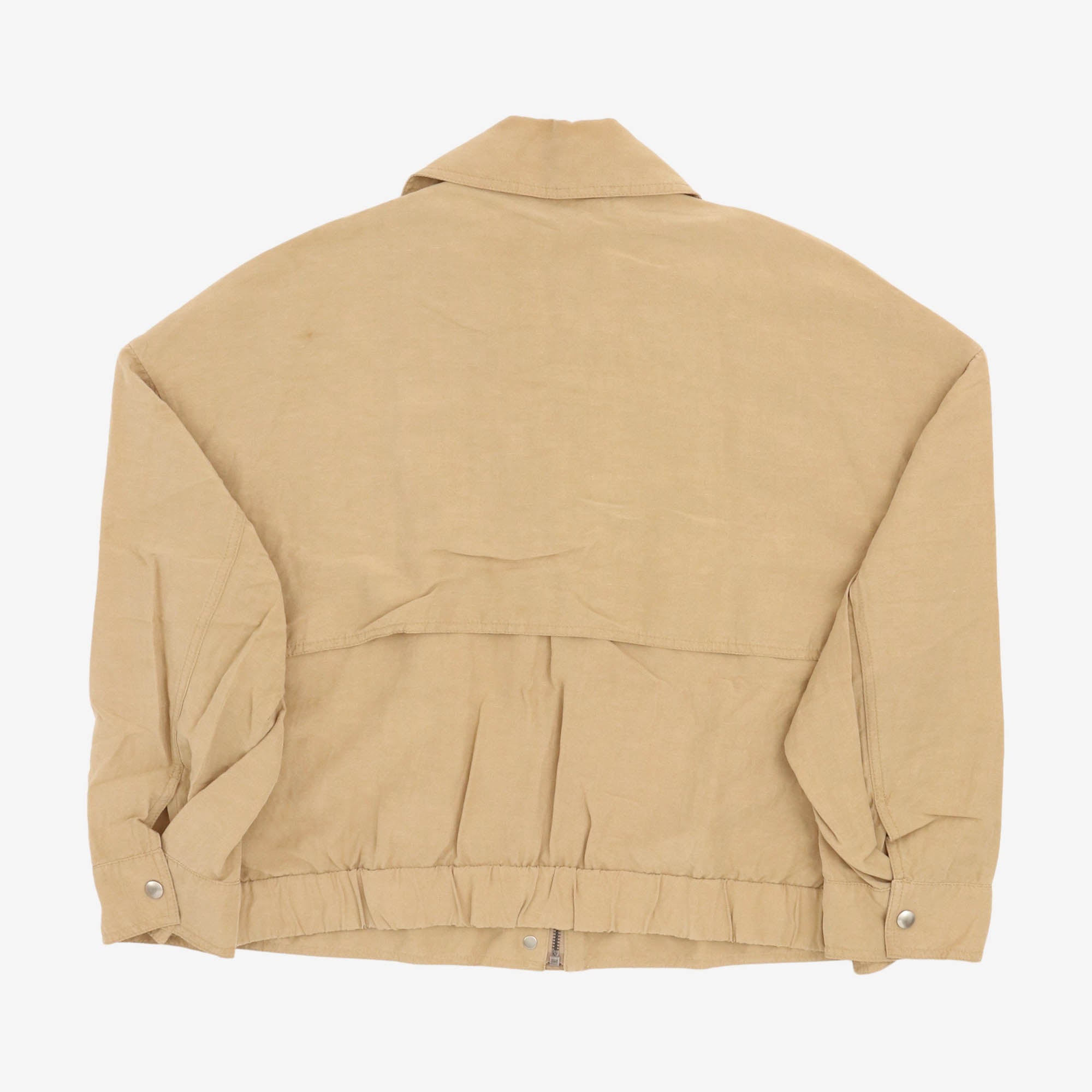 Lyocell Linen Crop Jacket