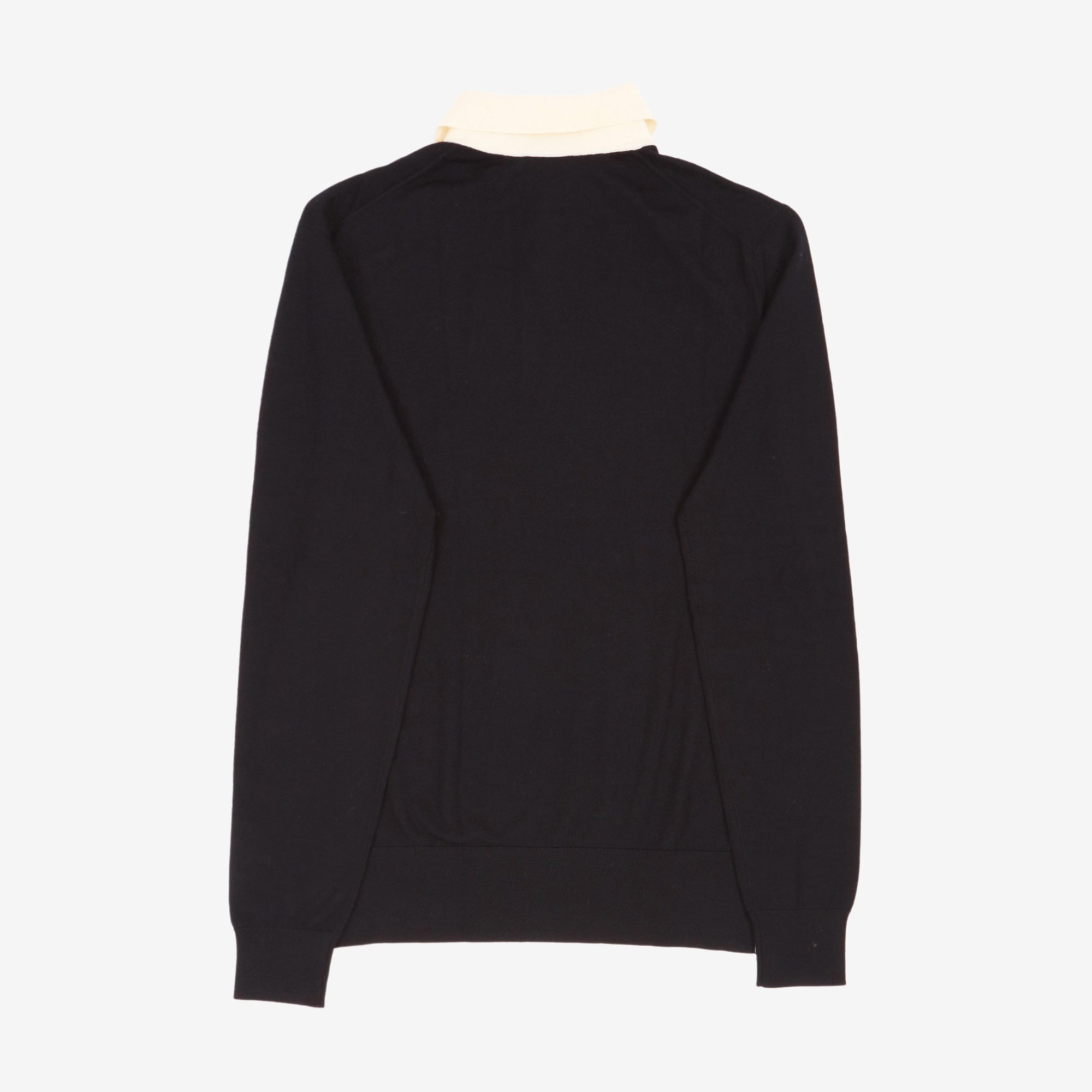 Purple Label Wool Knit Polo