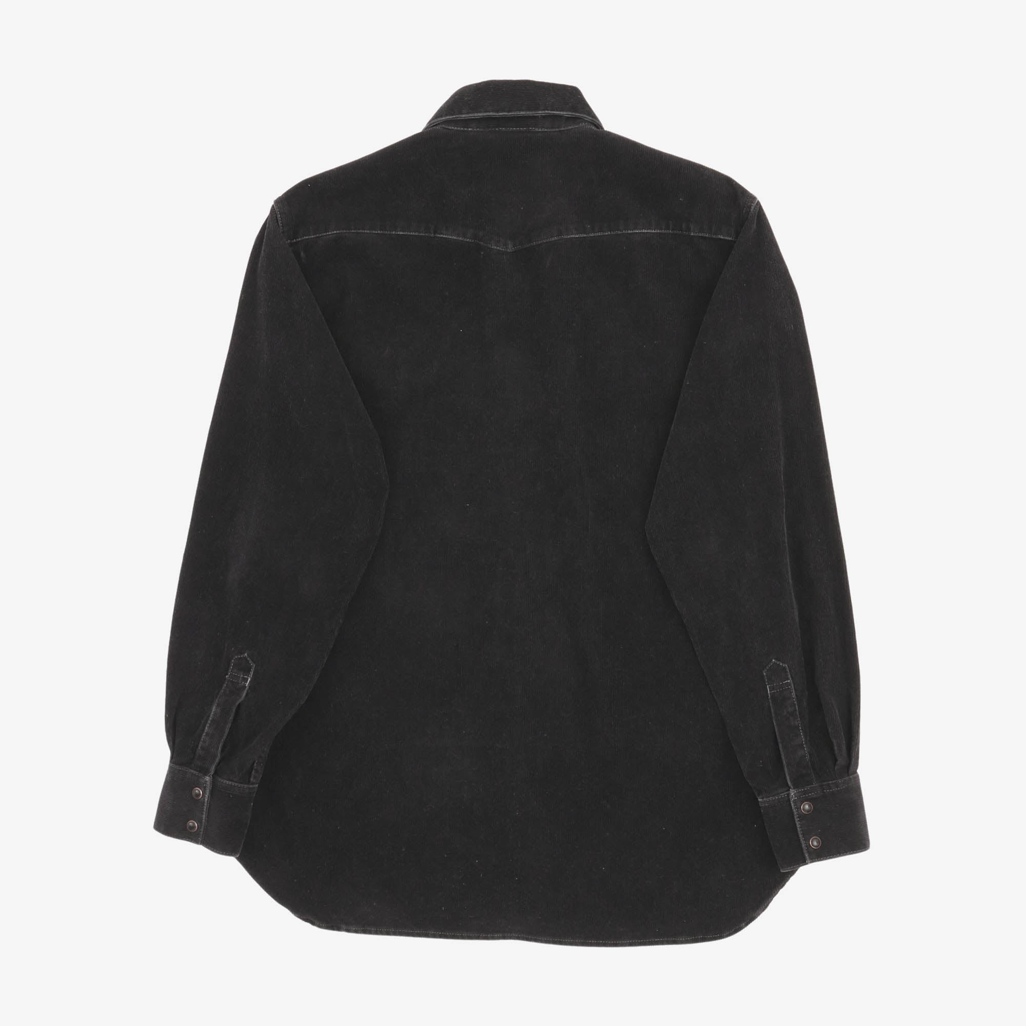 Corduroy Wester Snap Shirt