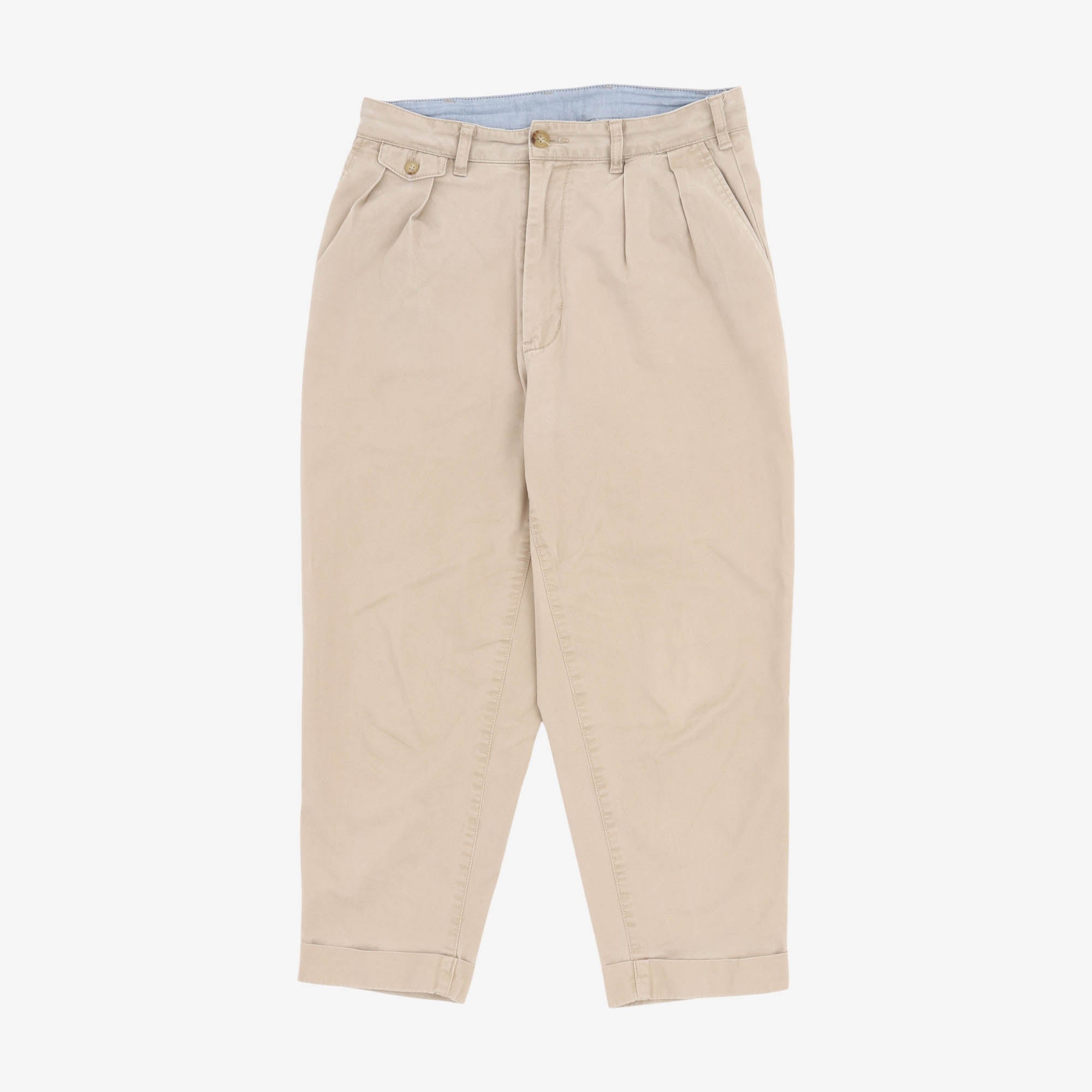 Two Pleats Twill Pants (30W X 23.5L)