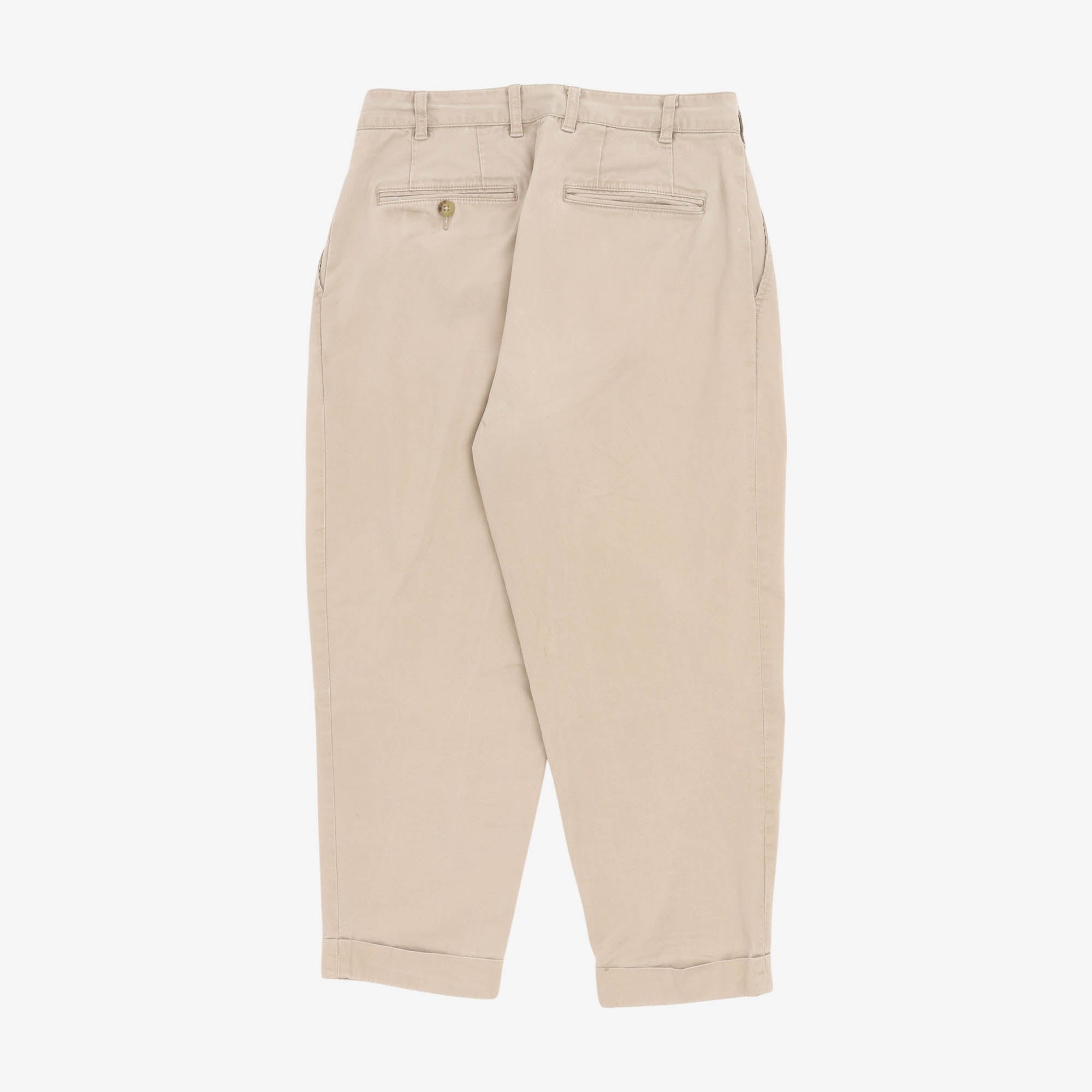 Two Pleats Twill Pants (30W X 23.5L)