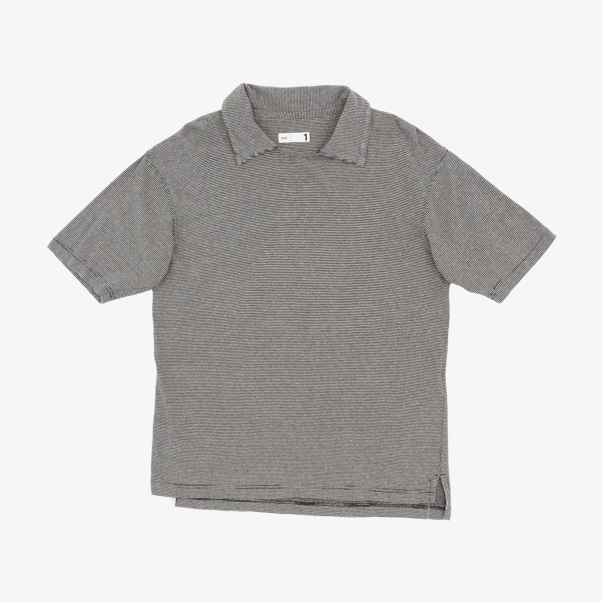 Striped Collar T-Shirt