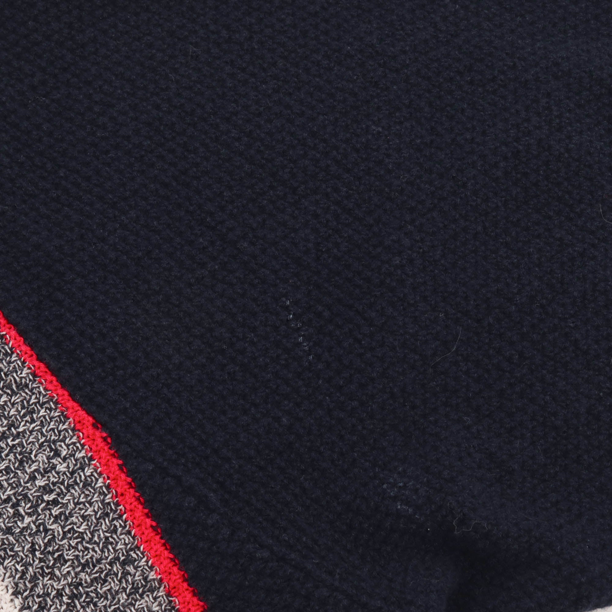 Striped Knit Polo Shirt