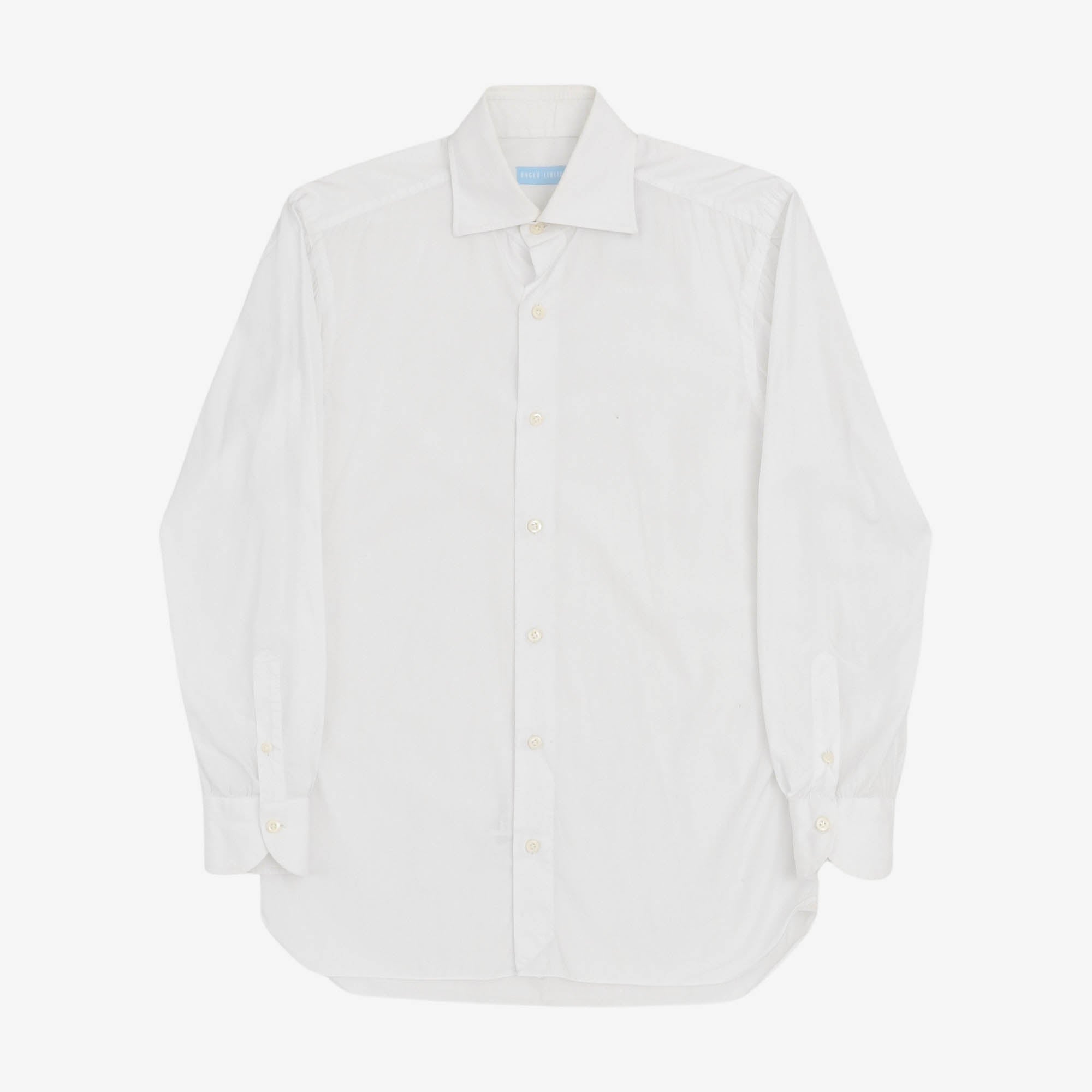 Spread Collar Poplin Shirt