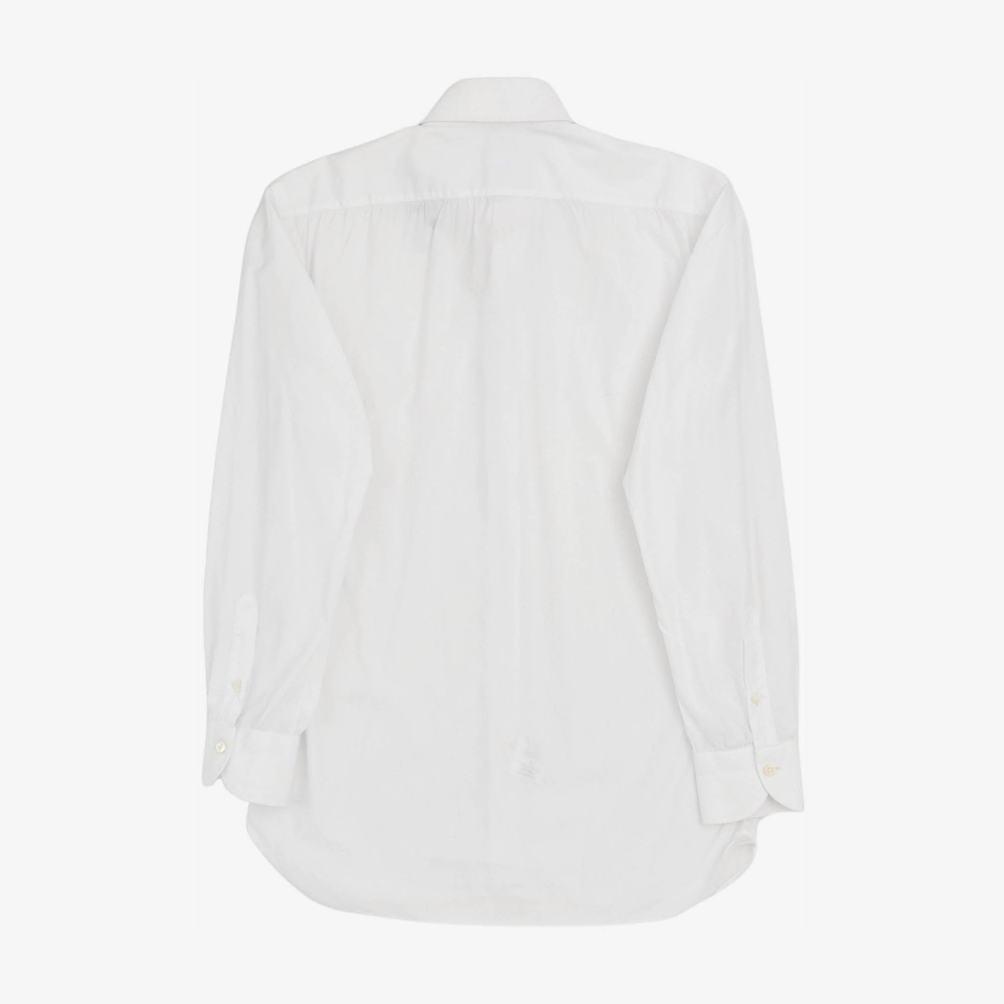 Spread Collar Poplin Shirt
