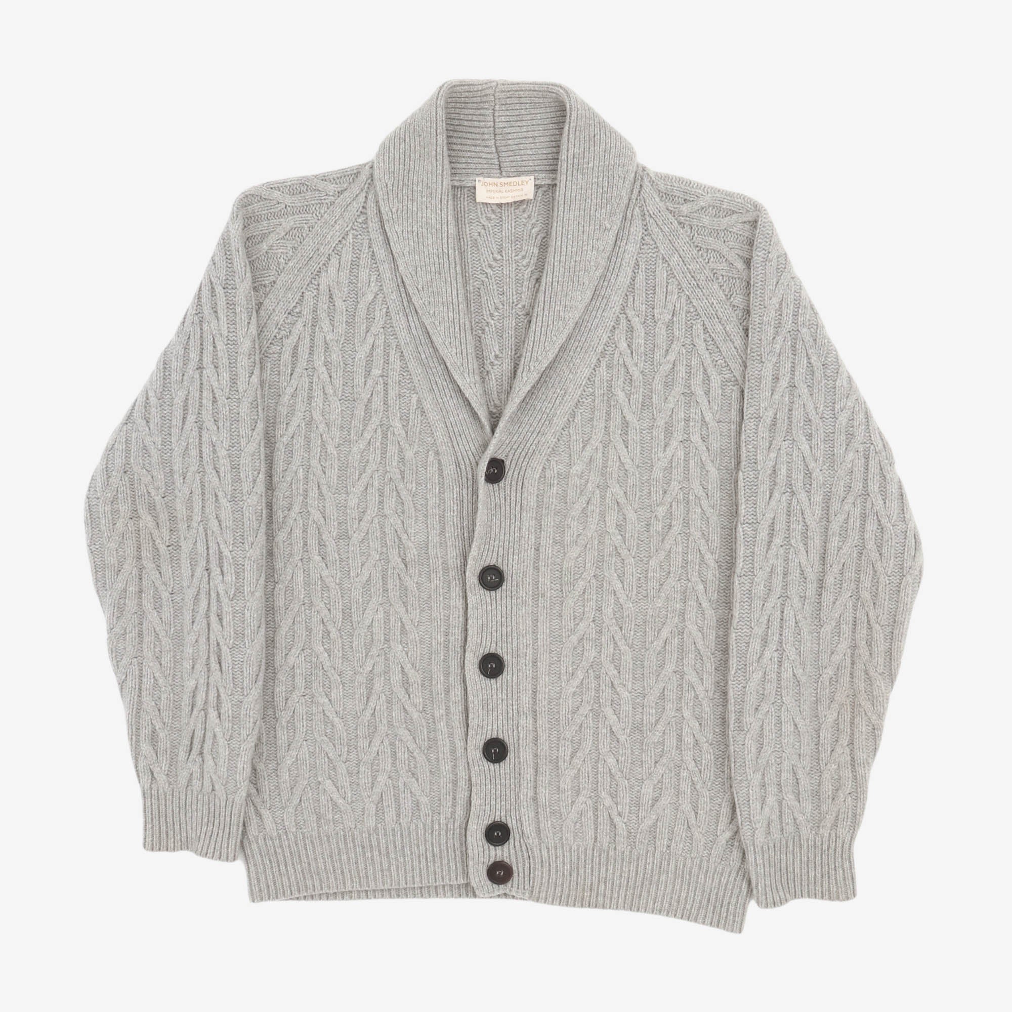 Imperial Kashmir Shawl Collar Cardigan