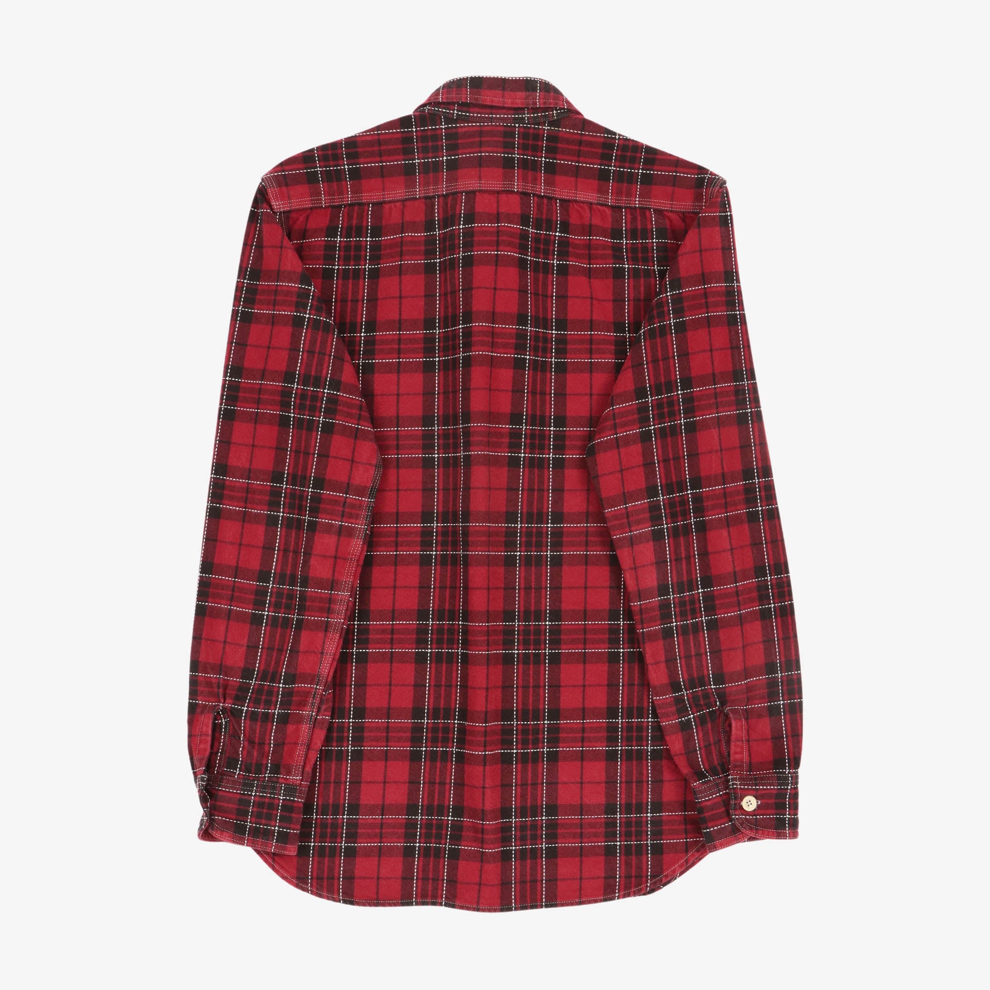 12oz Sashiko Check Shirt