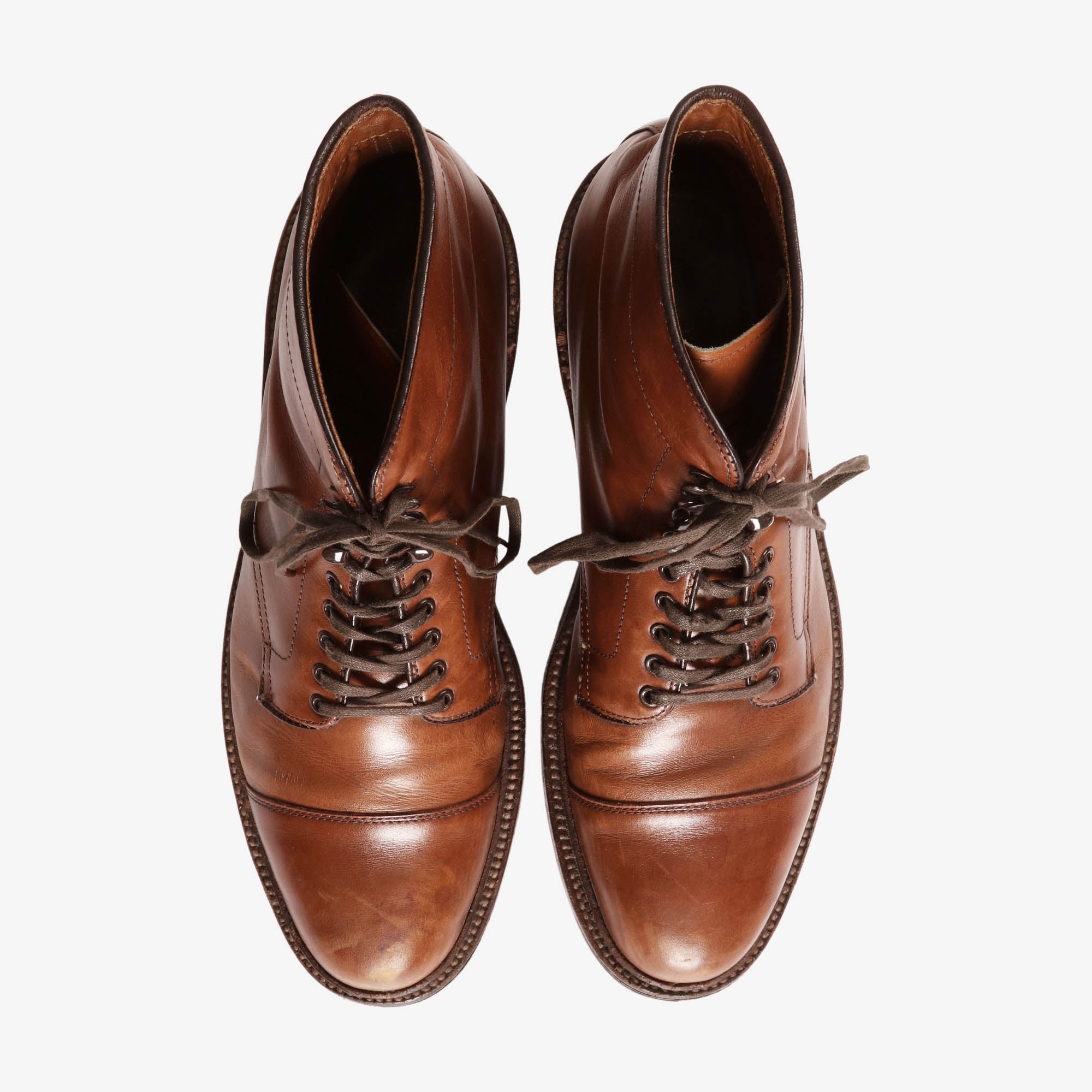 40714H Straight Tip Cap Toe Boot