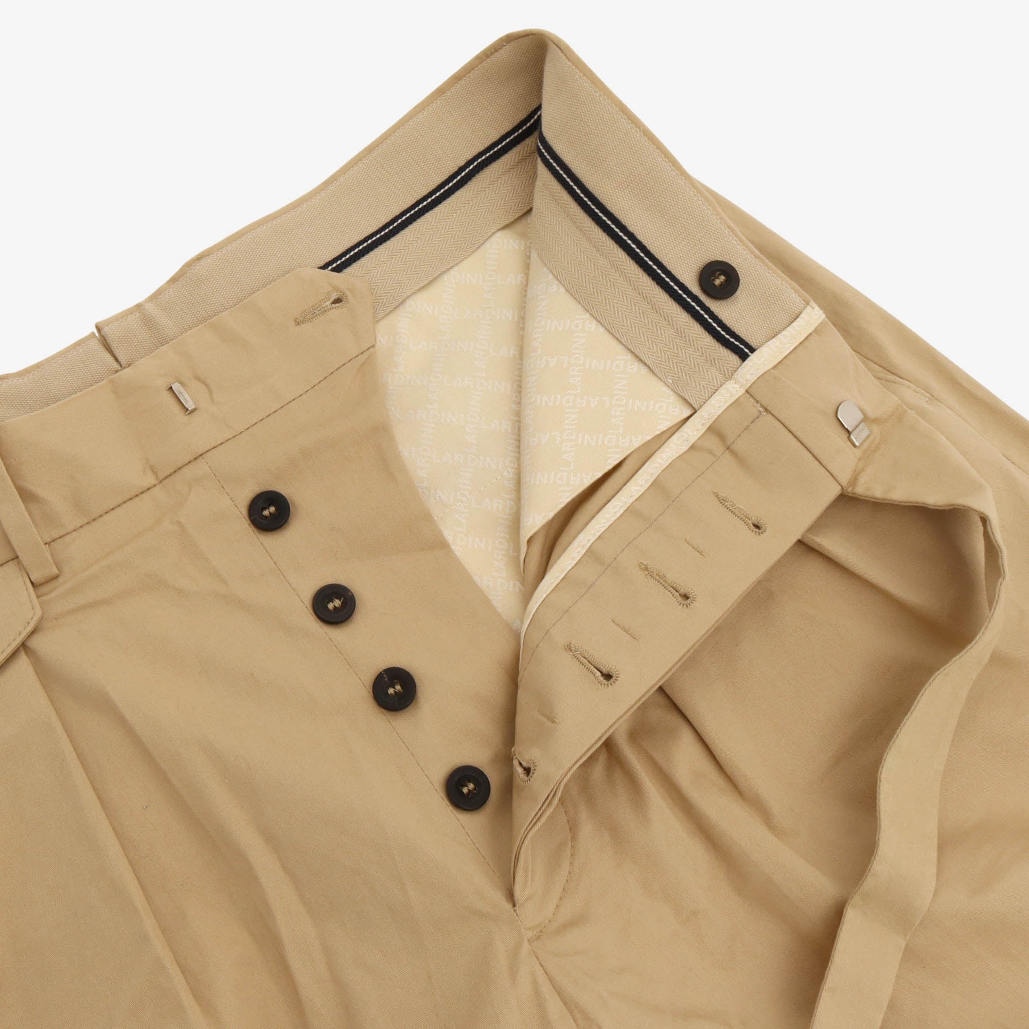 Pleated Gurkha Shorts