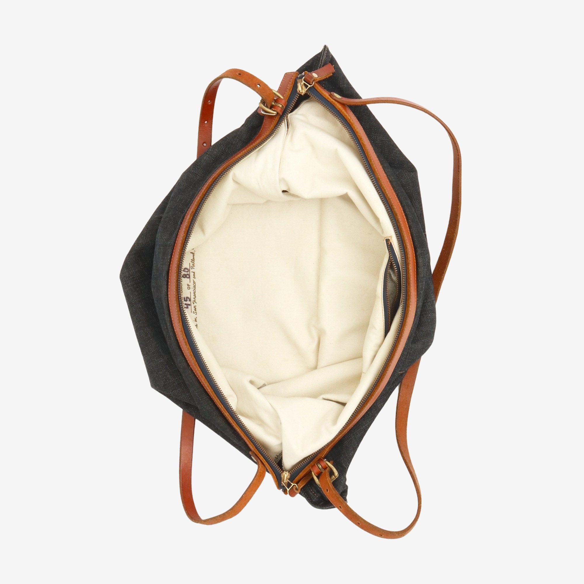 Tellason Denim Roll Tote