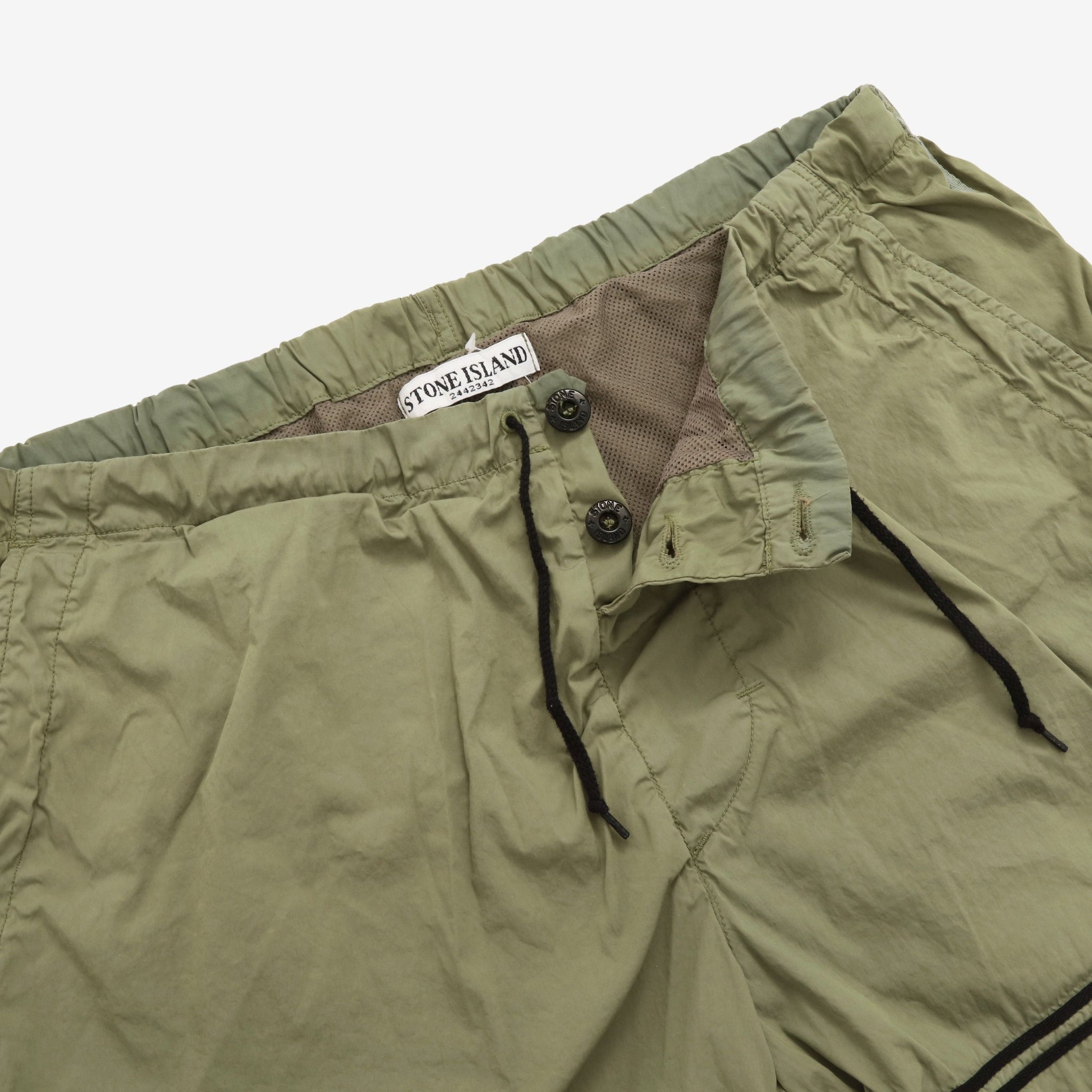 Nylon Blend Swim Shorts