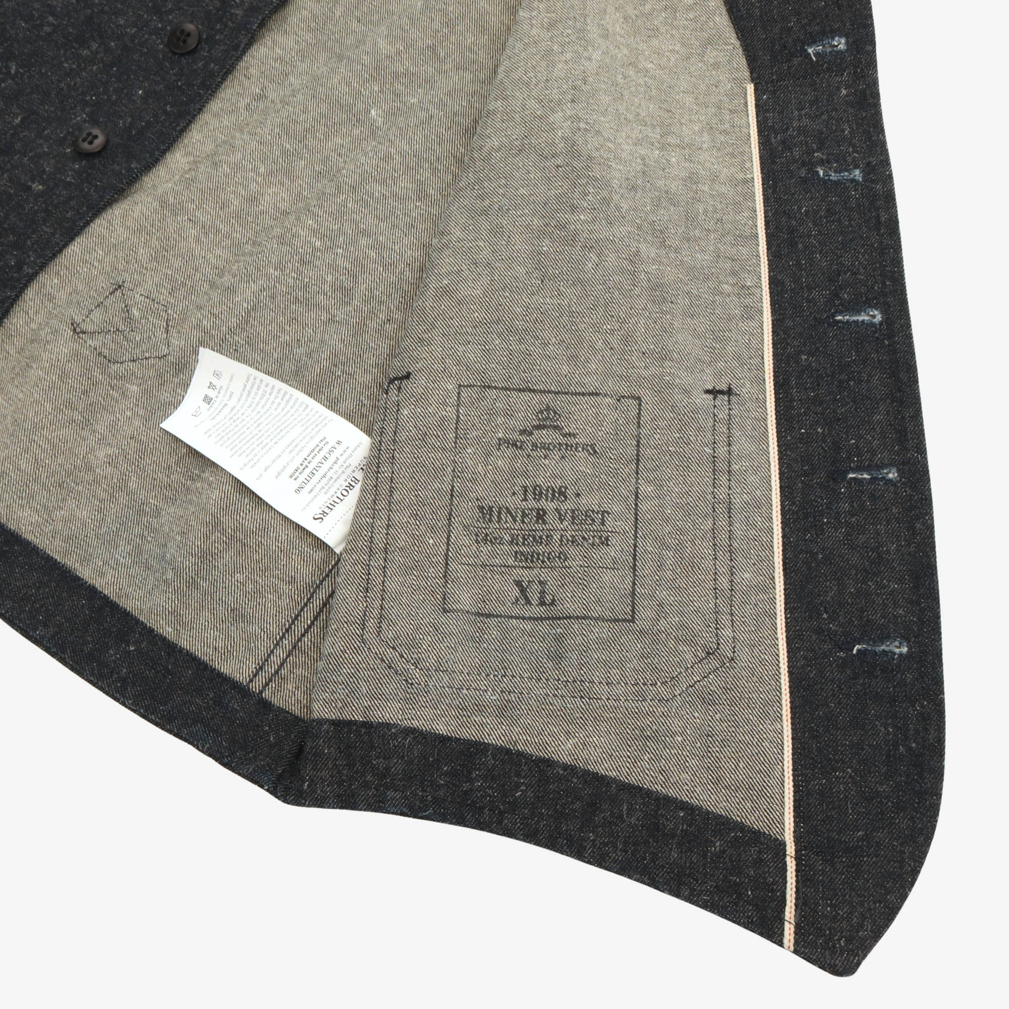 Selvedge Denim Vest