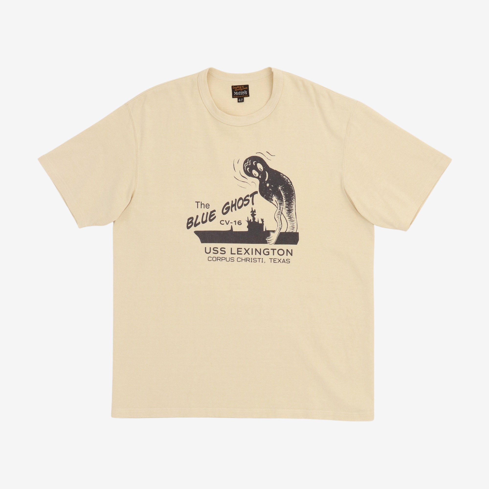 The Blue Ghost Military Tee