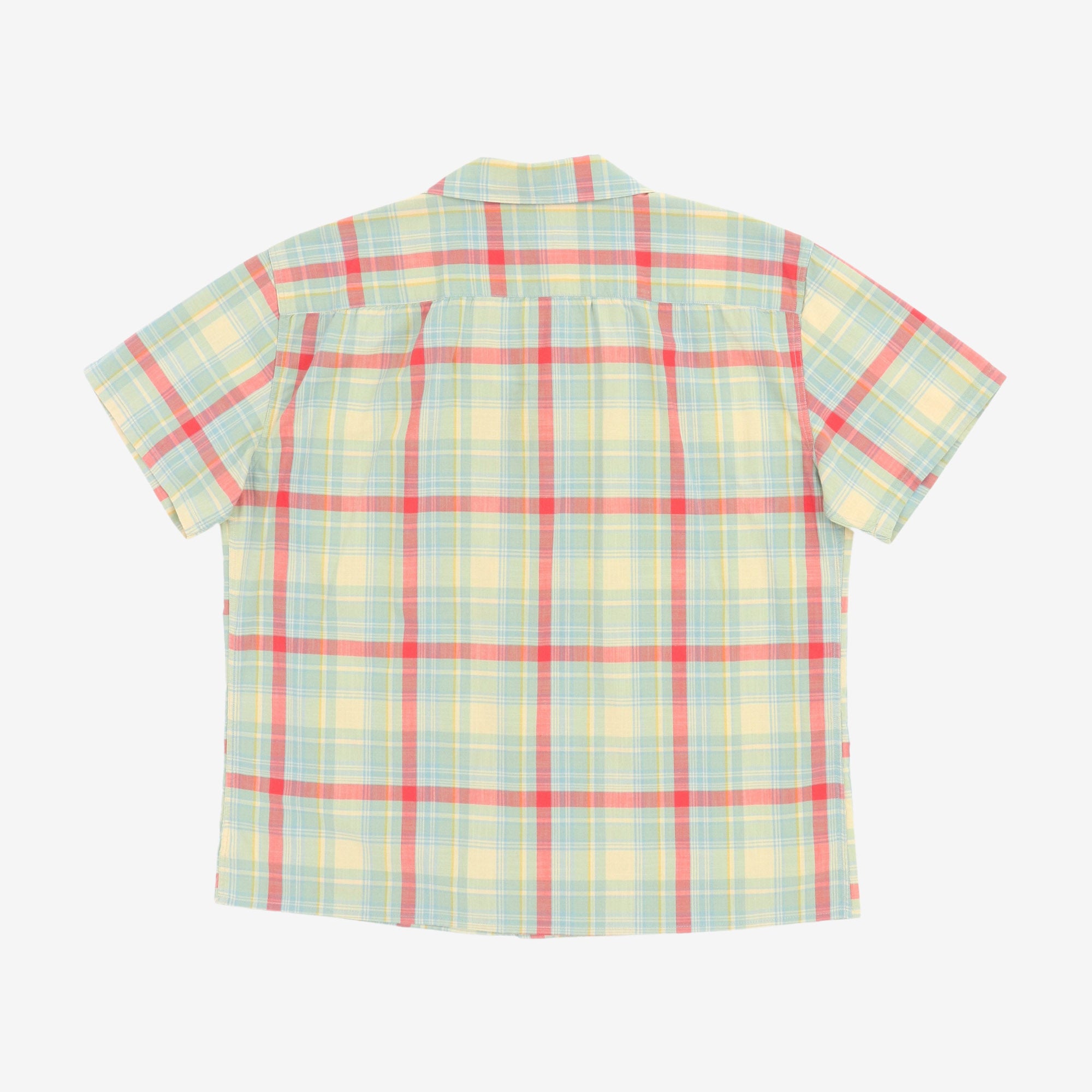 Camp Collar Check Shirt