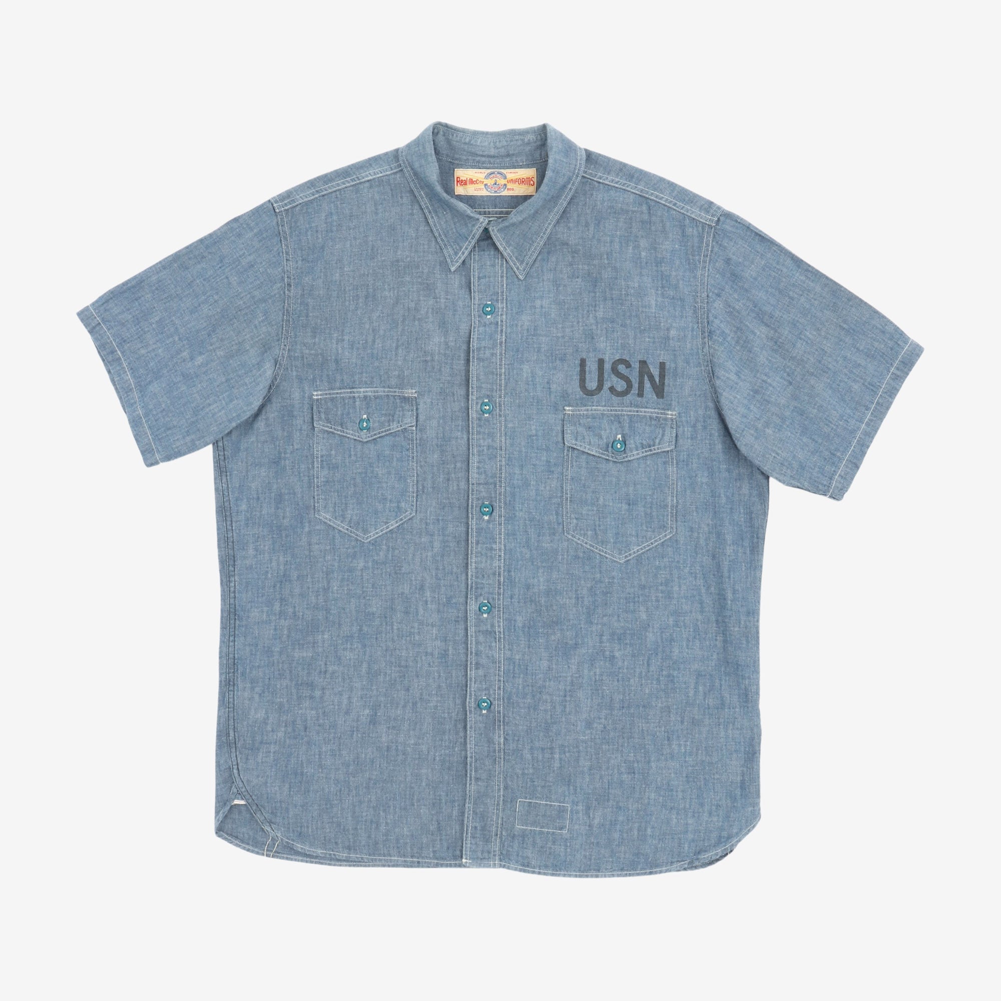 US Navy SS Chambray Shirt